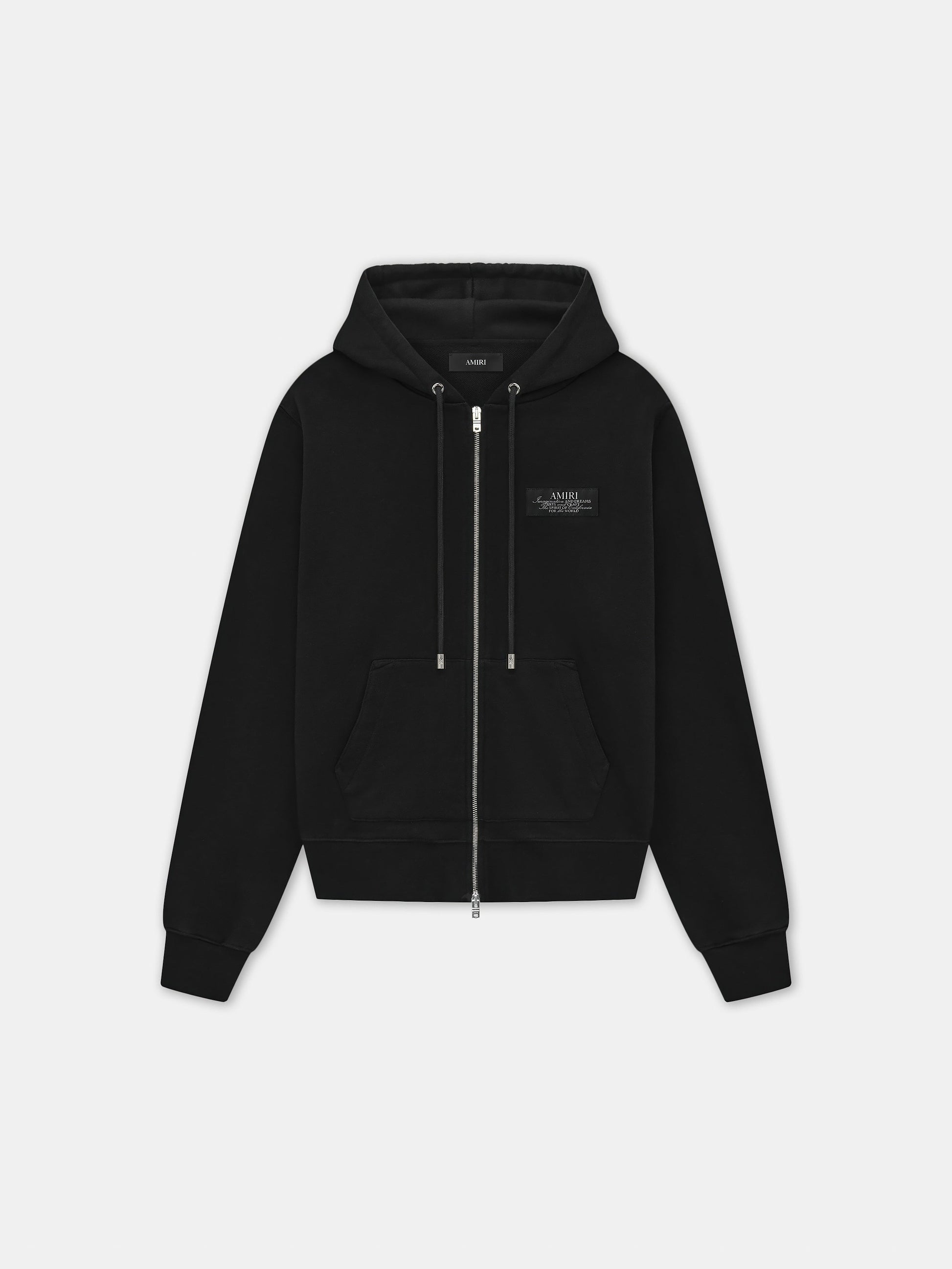 Amiri Spirit Zip Hoodie - Black | Amiri Popular Choice