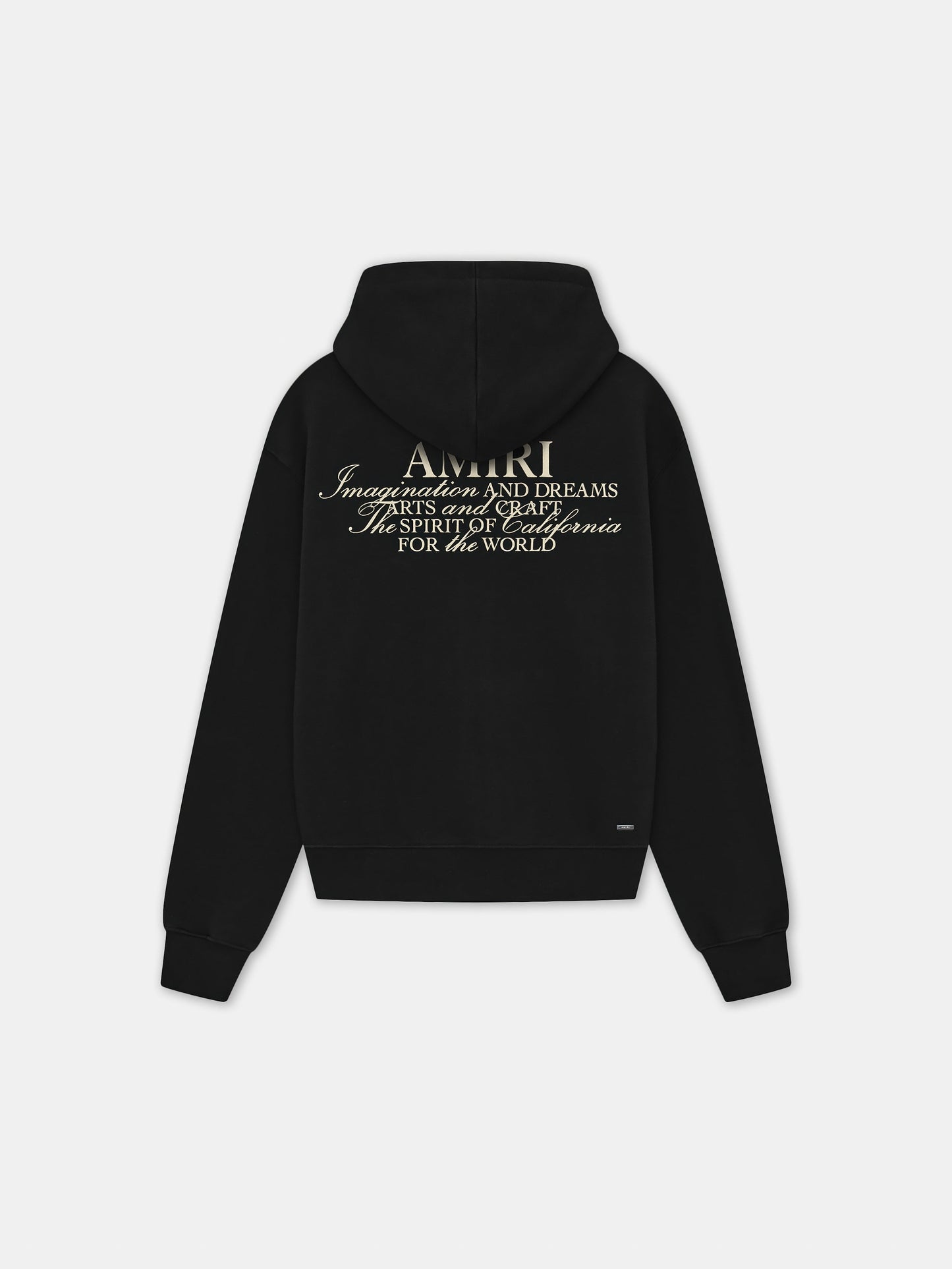 Amiri Spirit Zip Hoodie - Black | Amiri Popular Choice