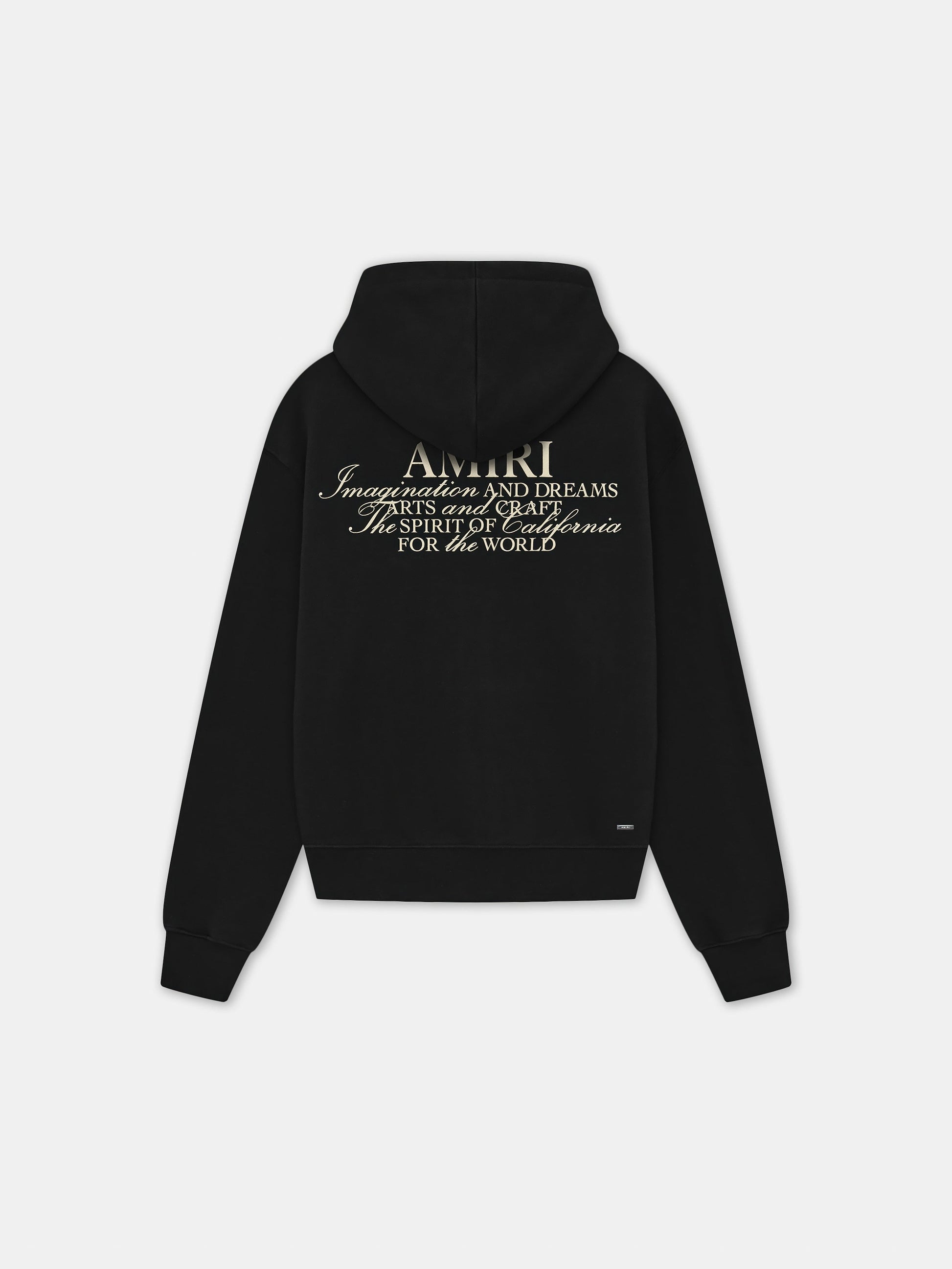 Amiri Spirit Zip Hoodie - Black | Amiri Popular Choice