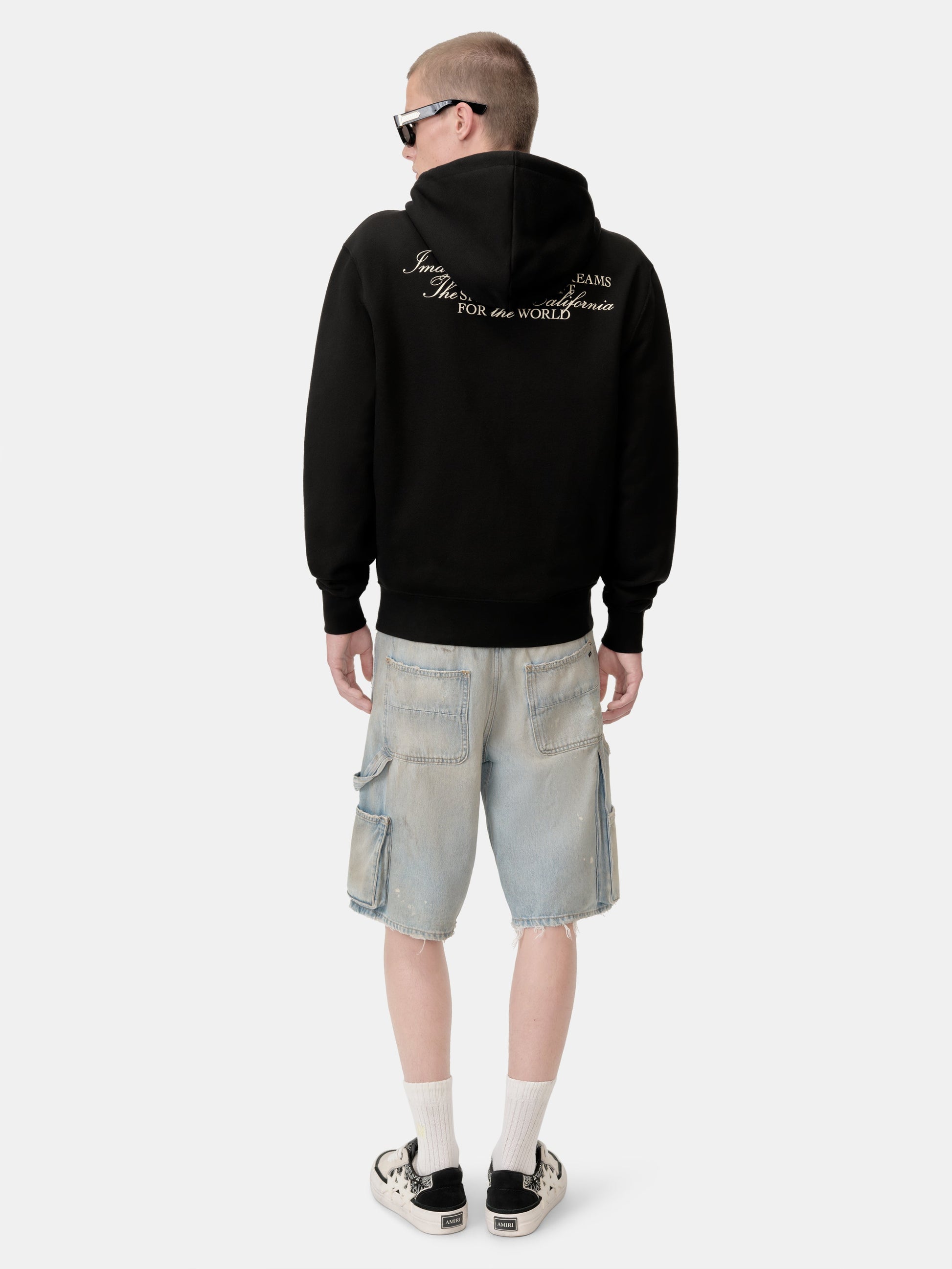 Amiri Spirit Zip Hoodie - Black | Amiri Popular Choice