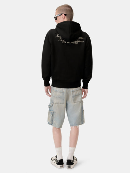 Amiri Spirit Zip Hoodie - Black | Amiri Popular Choice