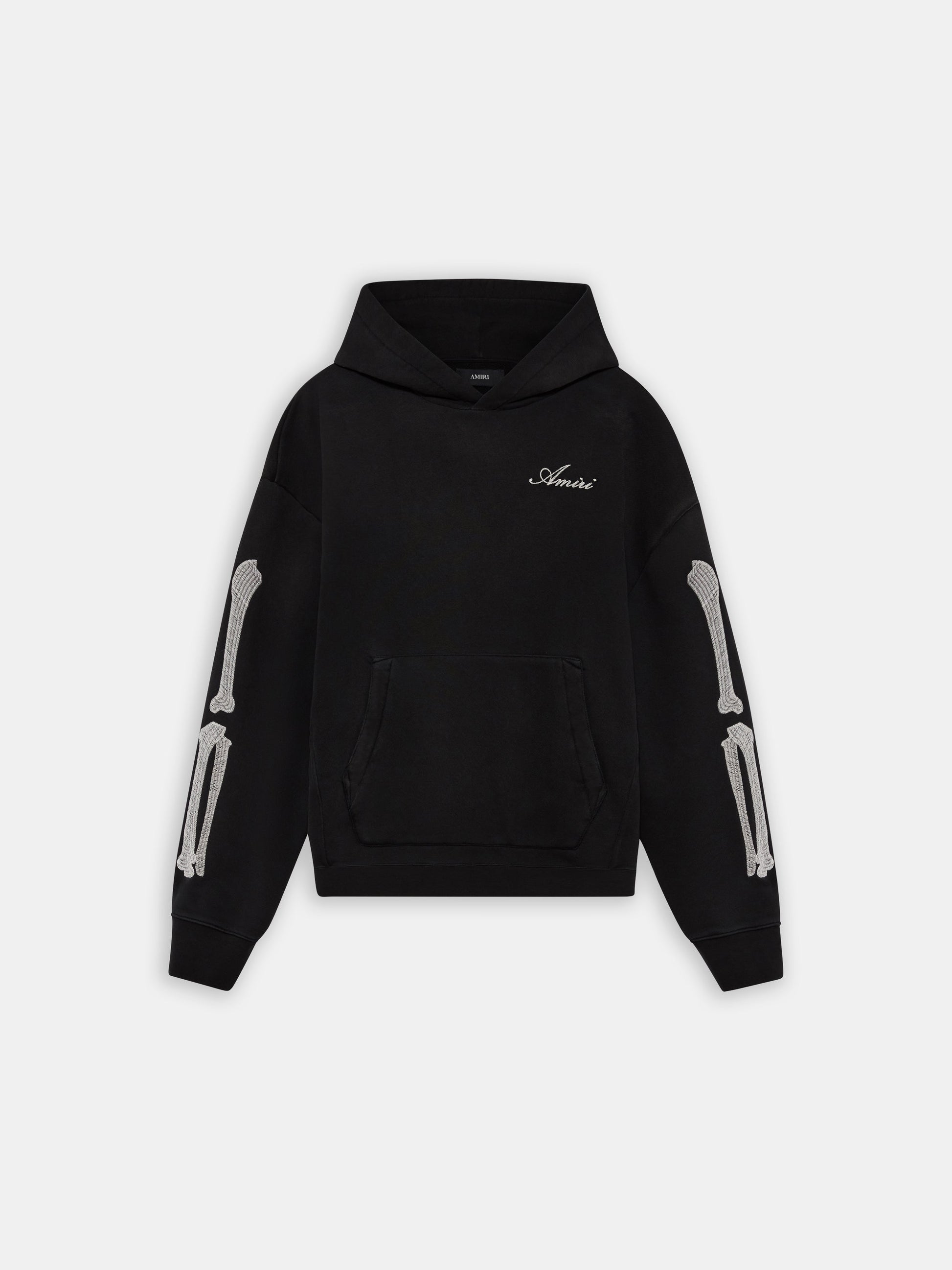 Bones Oversized Hoodie - Black | Amiri Sale