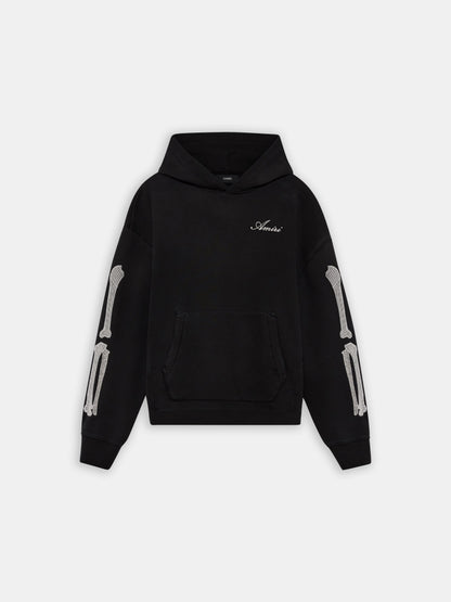 Bones Oversized Hoodie - Black | Amiri Sale