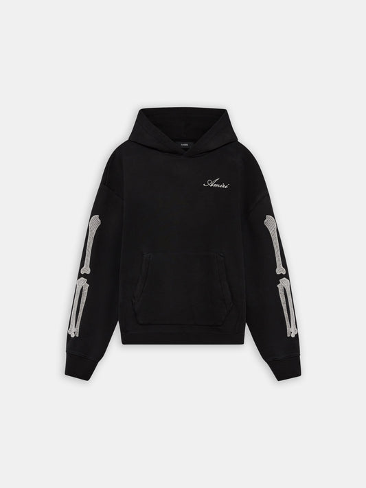 Bones Oversized Hoodie - Black | Amiri Sale