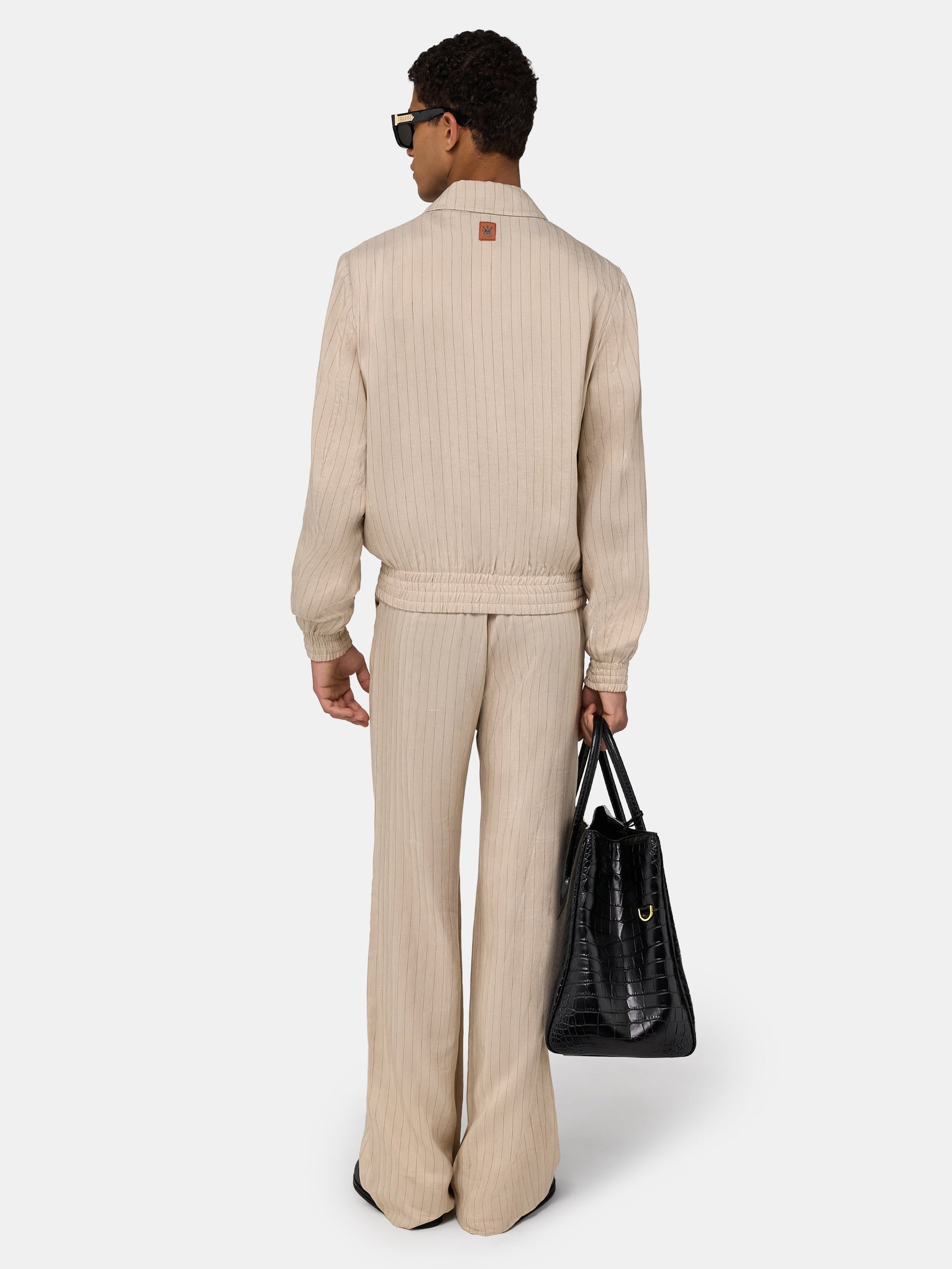 Striped Blouson - Alabaster | Amiri Affordable