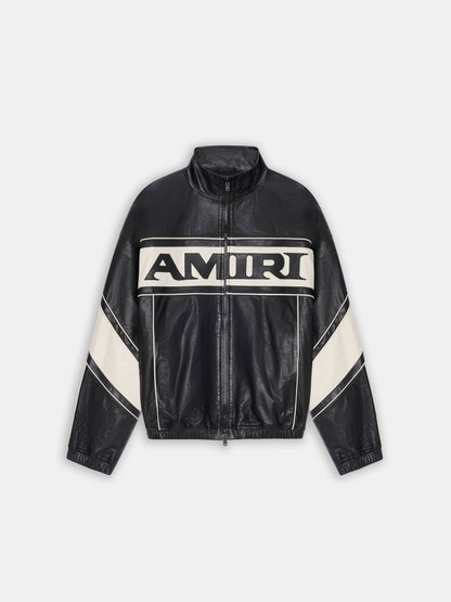 Amiri Sport Leather Jacket - Black | Amiri Popular Choice