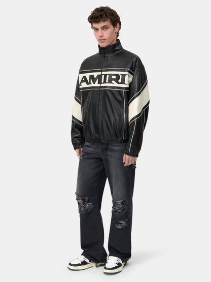 Amiri Sport Leather Jacket - Black | Amiri Popular Choice