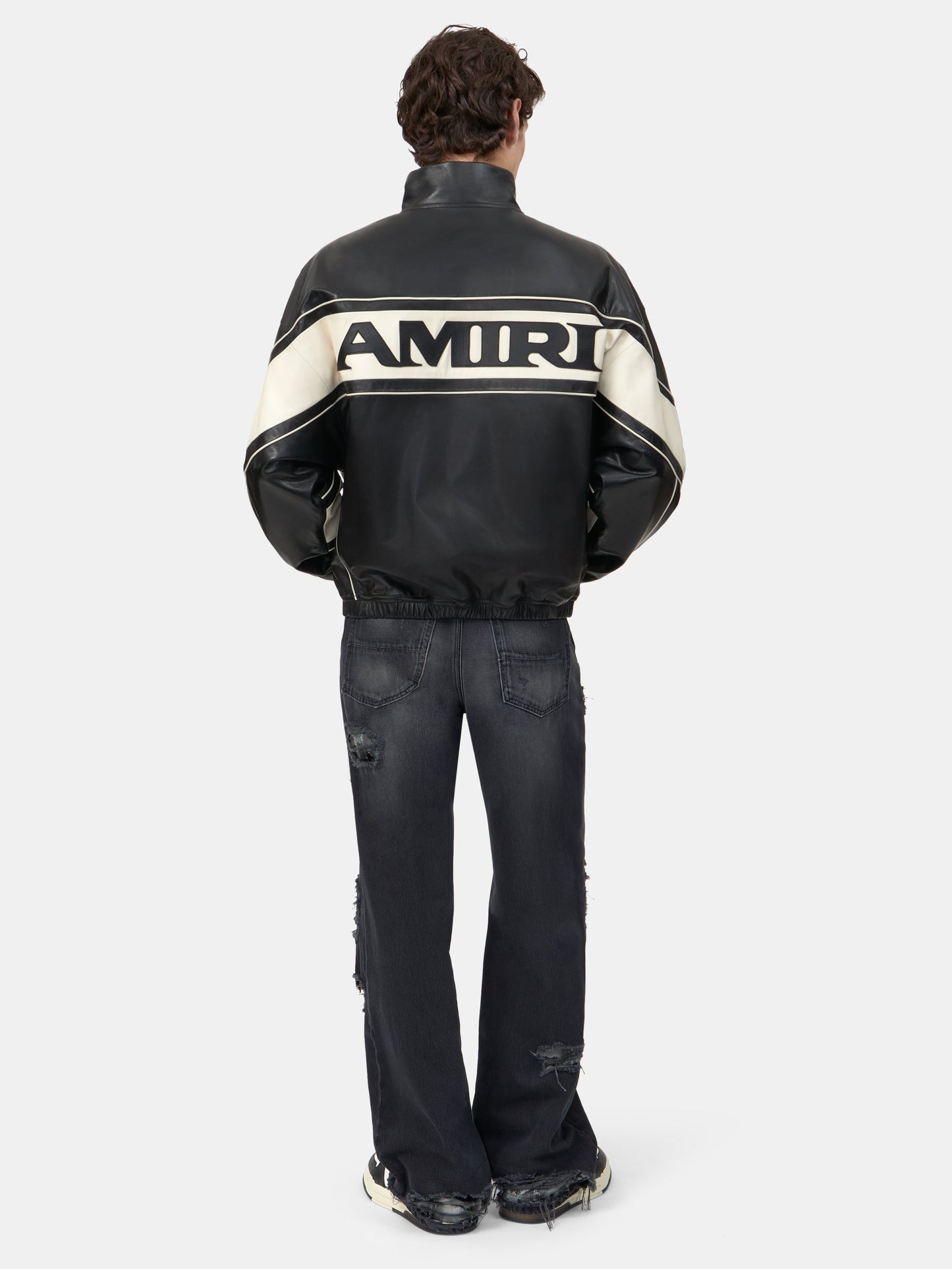 Amiri Sport Leather Jacket - Black | Amiri Popular Choice
