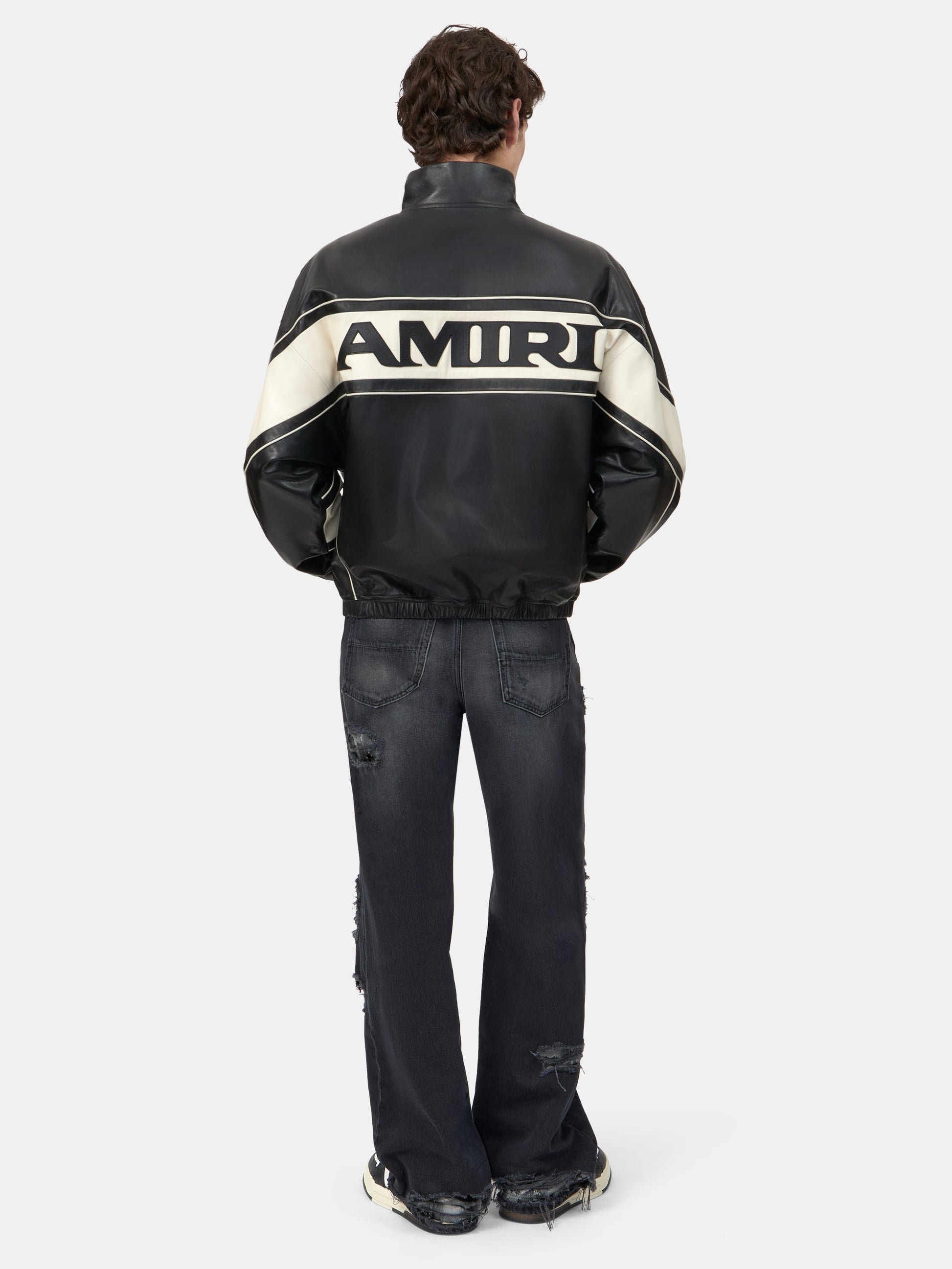 Amiri Sport Leather Jacket - Black | Amiri Popular Choice