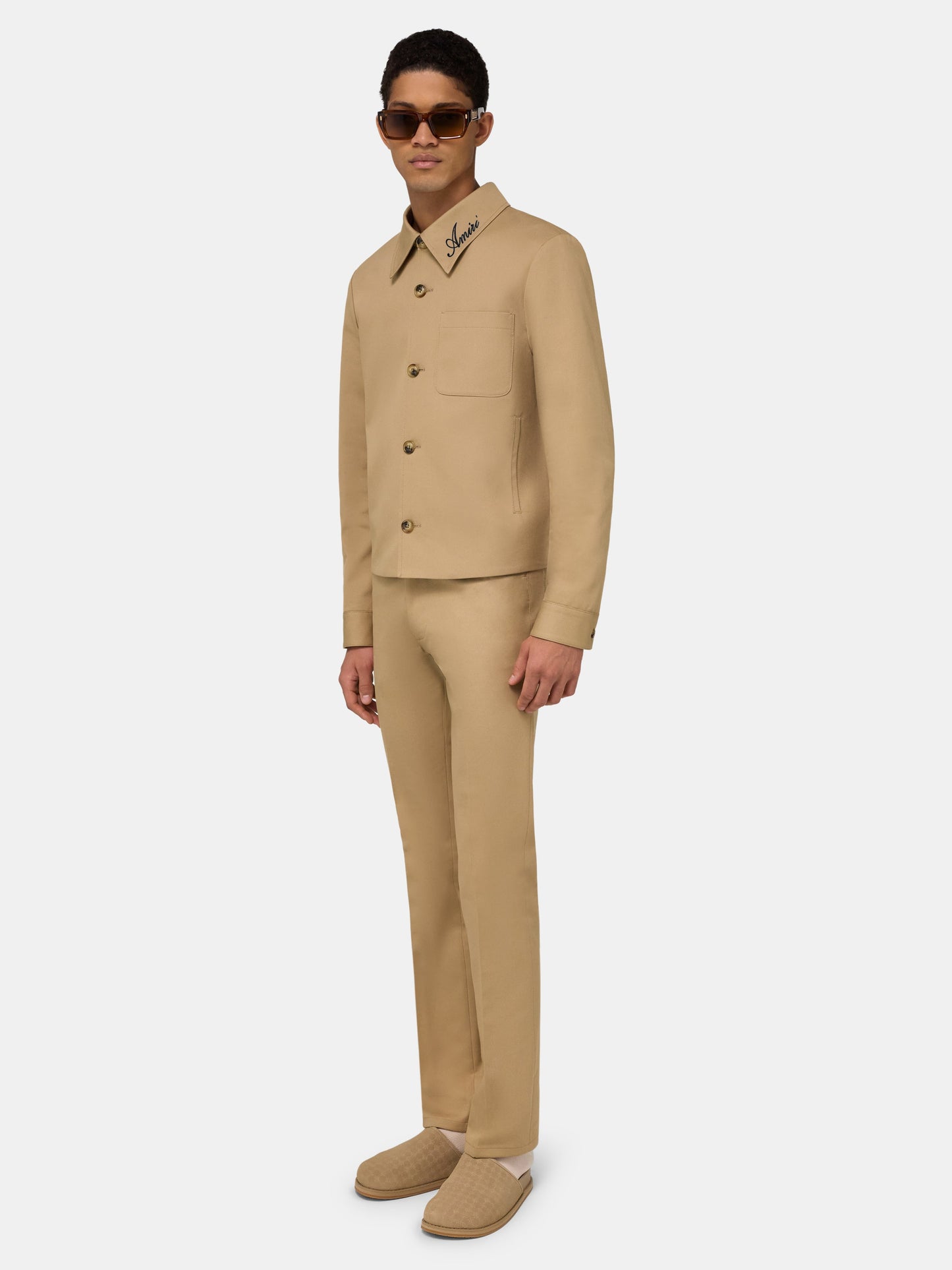Twill Bootcut Pant - Earth | Amiri Online
