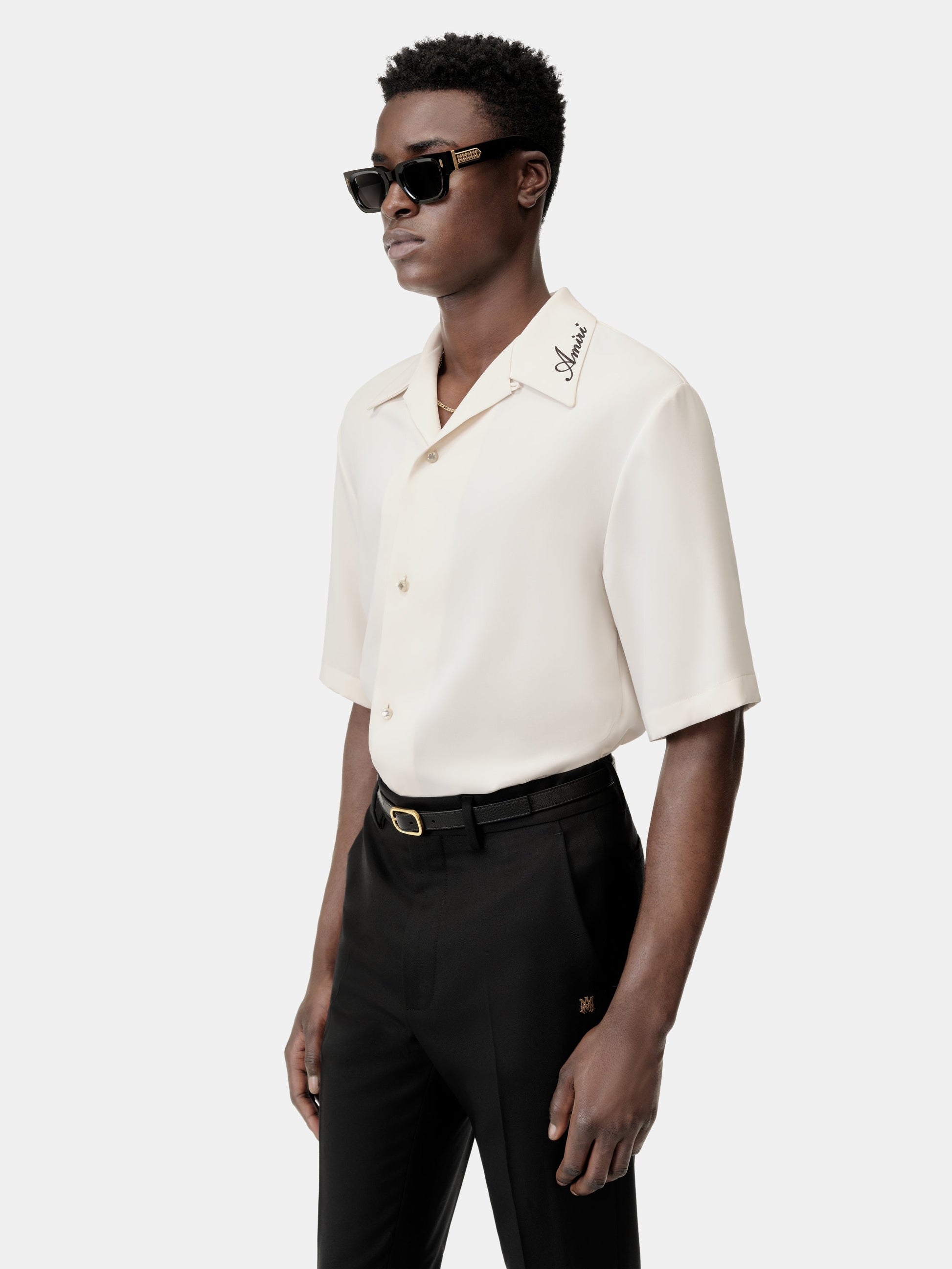 Amiri Camp Shirt - Alabaster | Amiri Great Deal