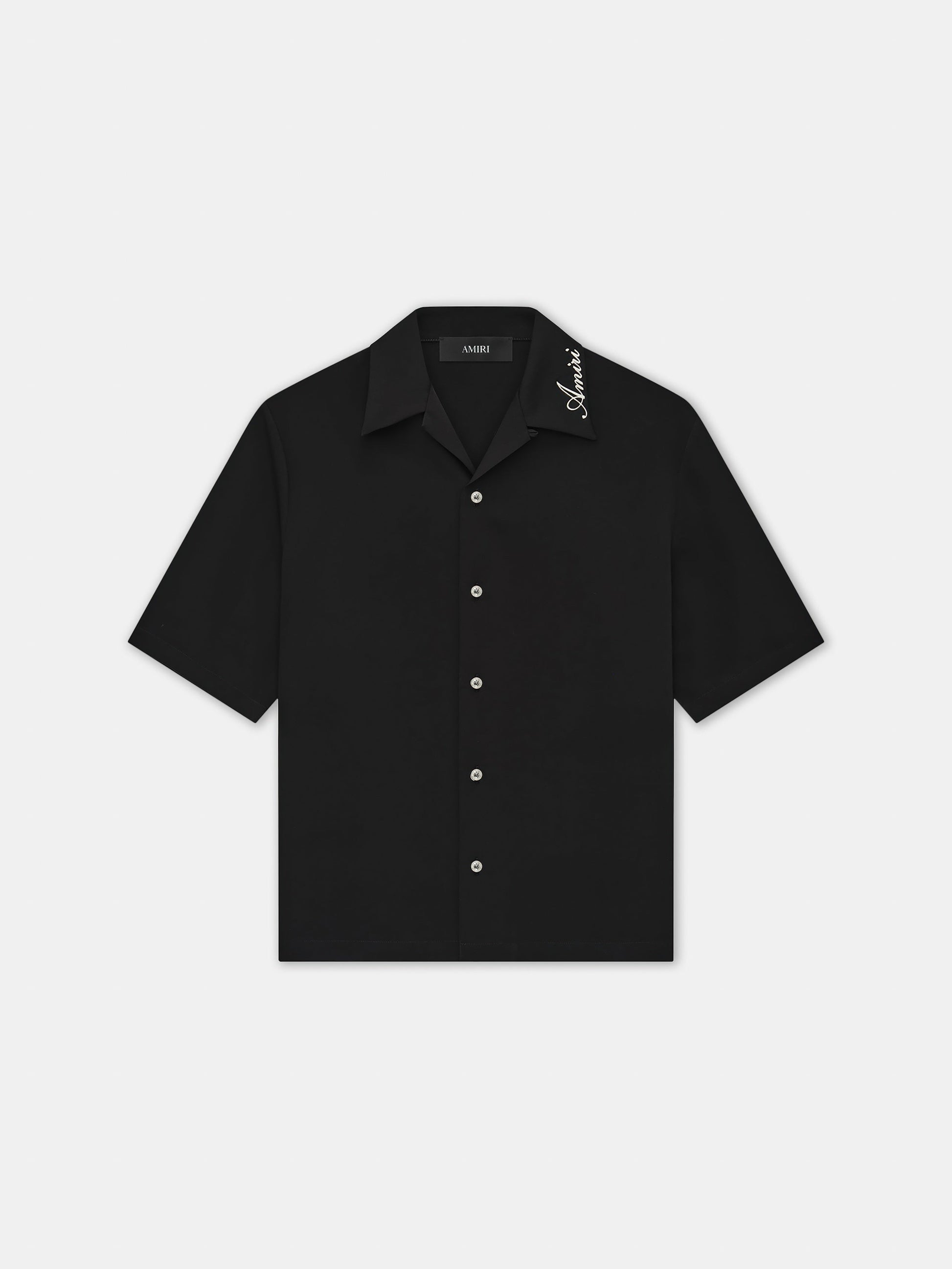 Amiri Camp Shirt - Black | Amiri Special Offer