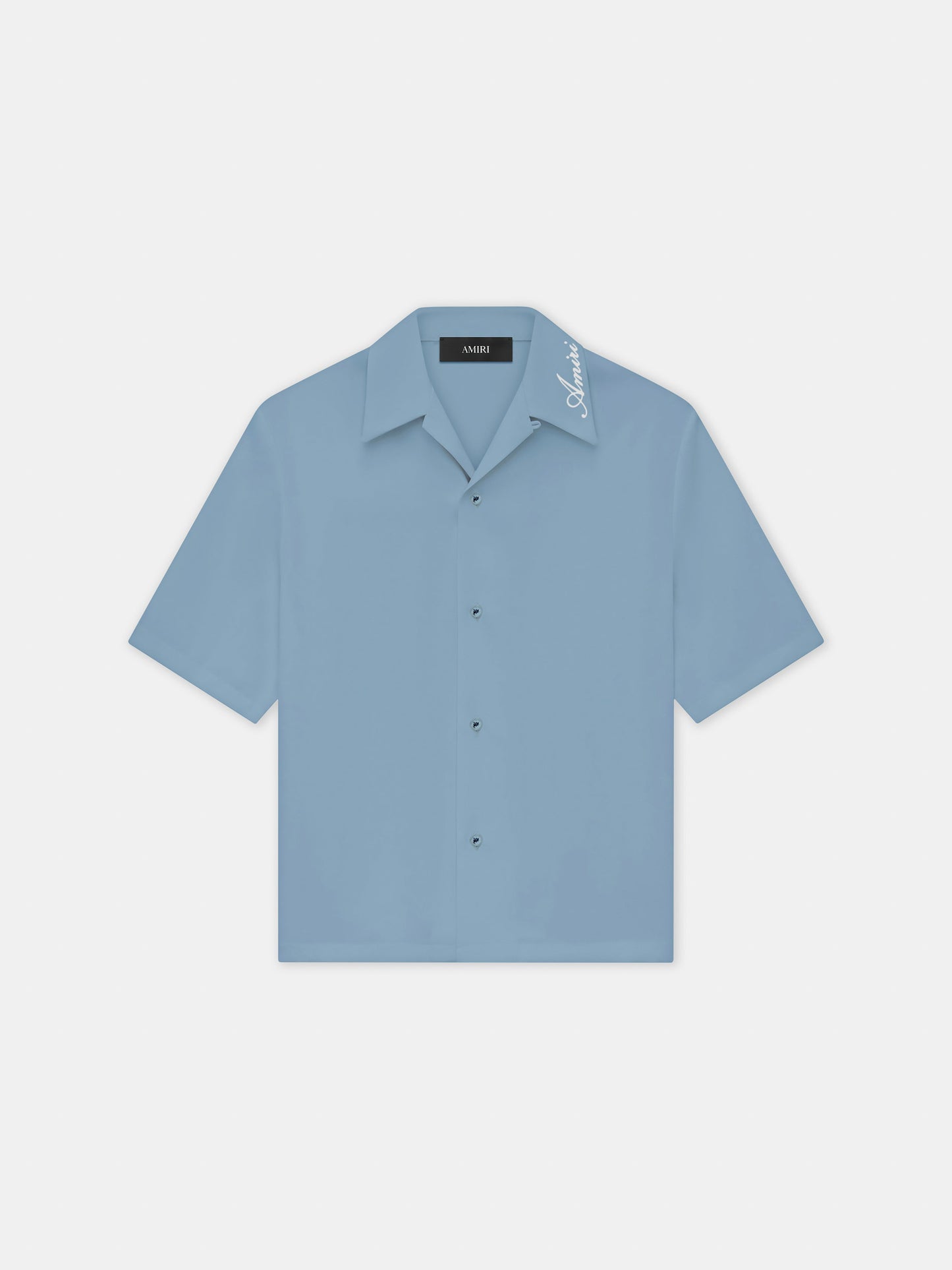 Amiri Camp Shirt - Ashley Blue | Amiri Featured