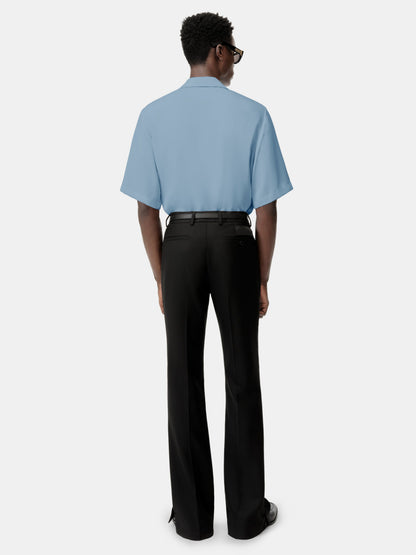 Amiri Camp Shirt - Ashley Blue | Amiri Featured
