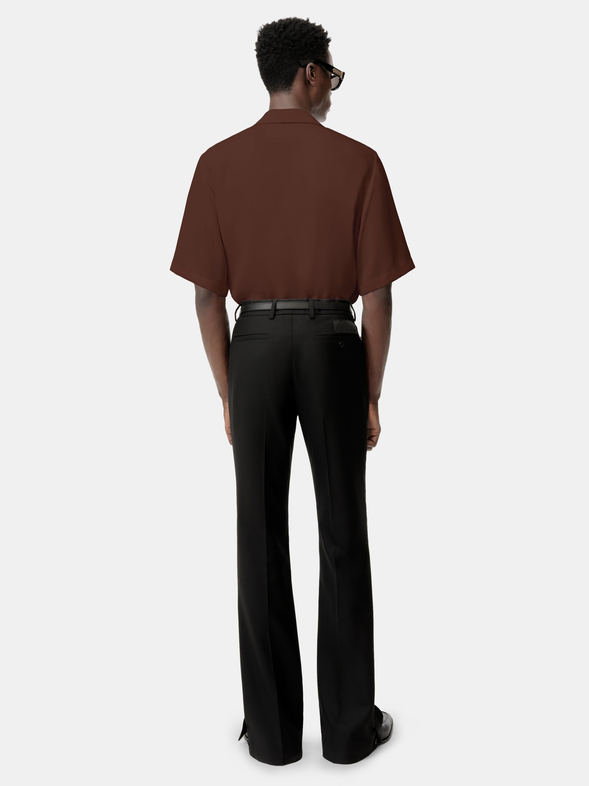 Amiri Camp Shirt - Chocolate | Amiri Popular Choice