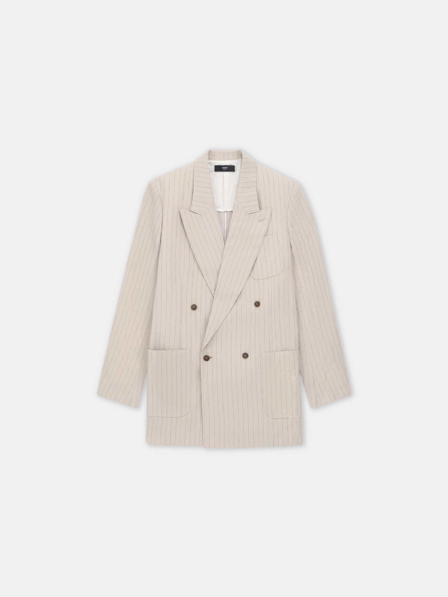 Striped Double-Breasted Blazer - Alabaster | Amiri Best Seller