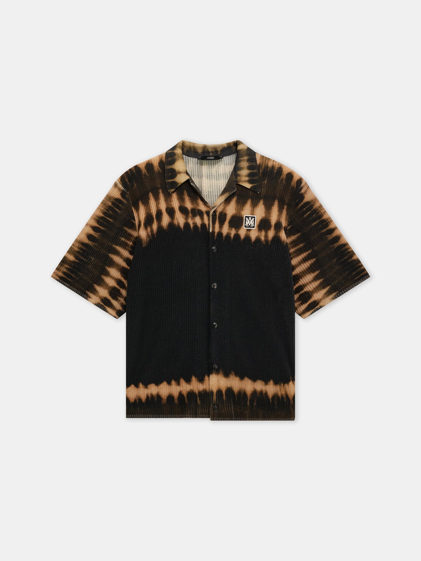 Ma Patch Tie Dye Knit Shirt - Black | Amiri Value