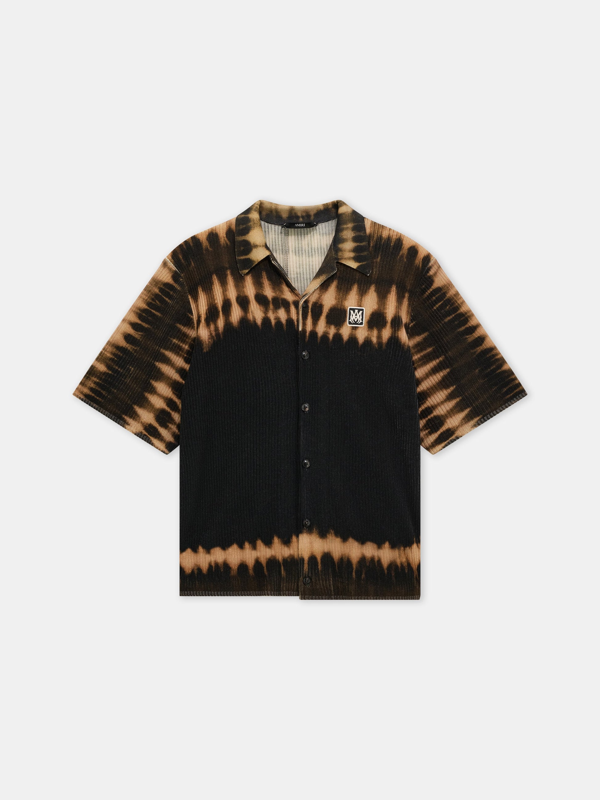 Ma Patch Tie Dye Knit Shirt - Black | Amiri Value