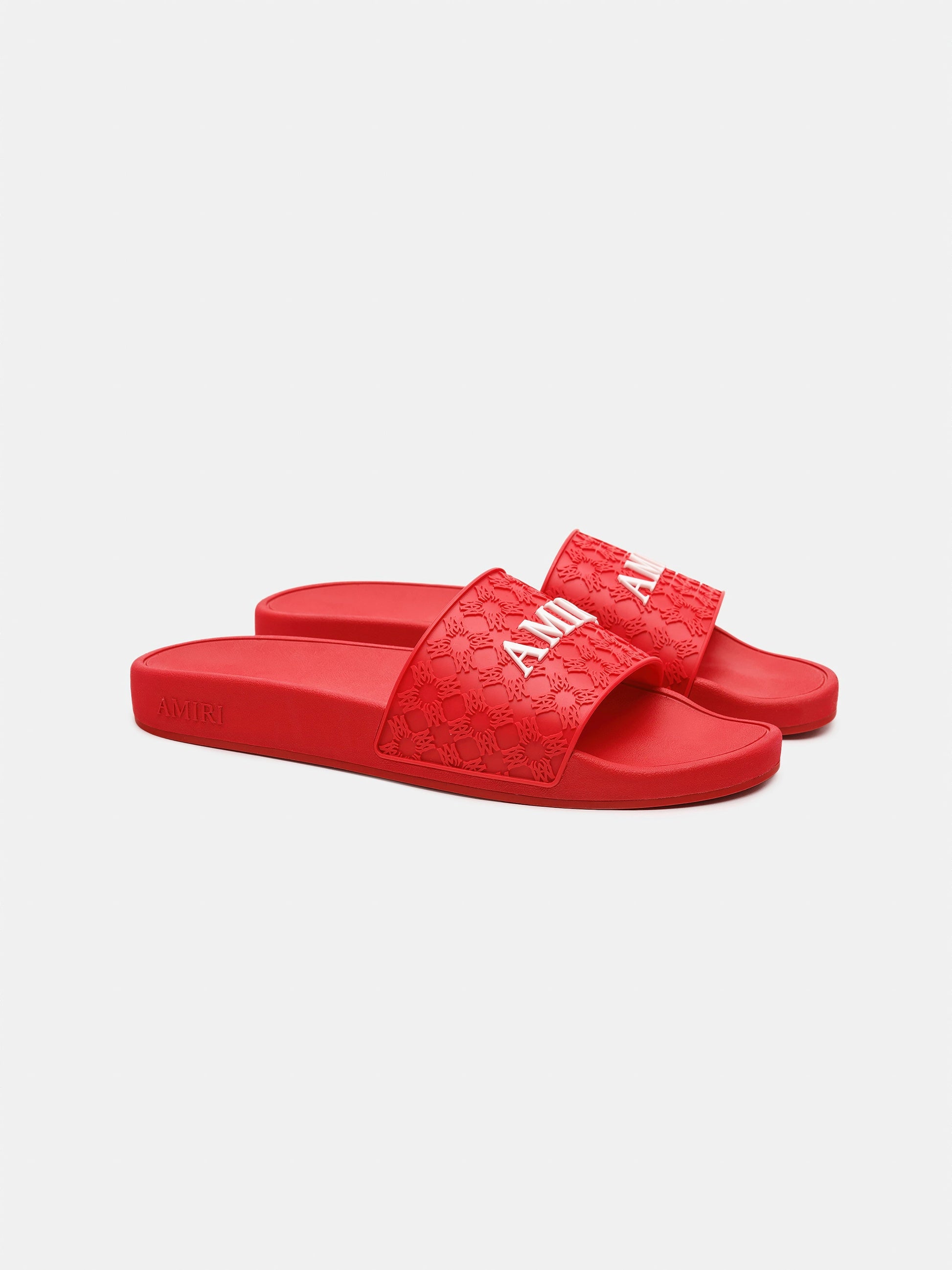 Ma Quad Pool Slide - True Red | Amiri Value