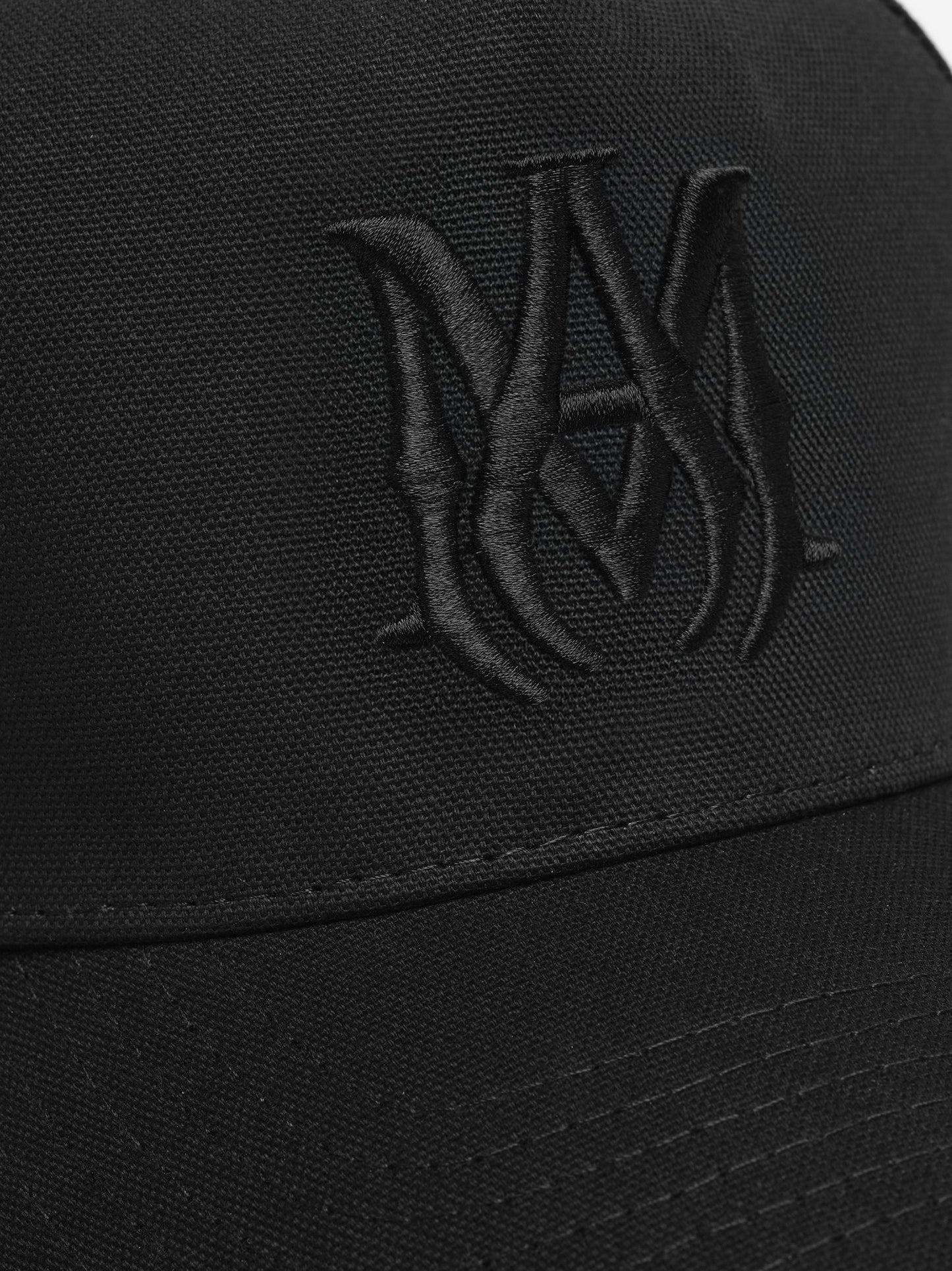 Ma Amiri Staggered Canvas Hat - Black | Amiri Popular Choice