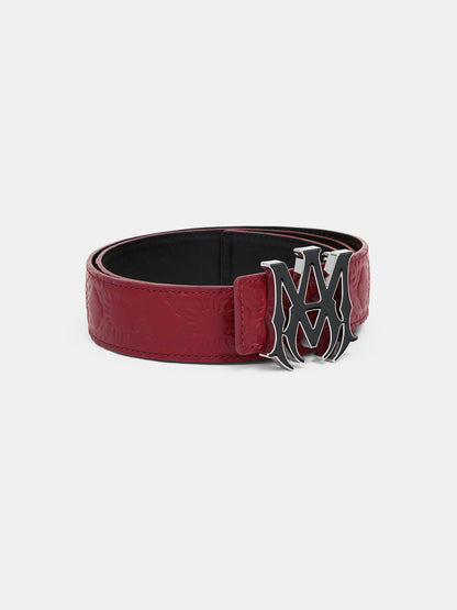 Ma Quad Leather 4cm Belt - Red Rose | Amiri Value