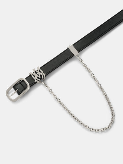Ma 2cm Chain Belt - Black Nickel | Amiri Budget Friendly