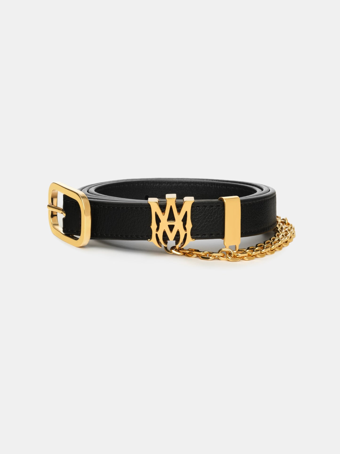 Ma 2cm Chain Belt - Black Gold | Amiri Great Deal