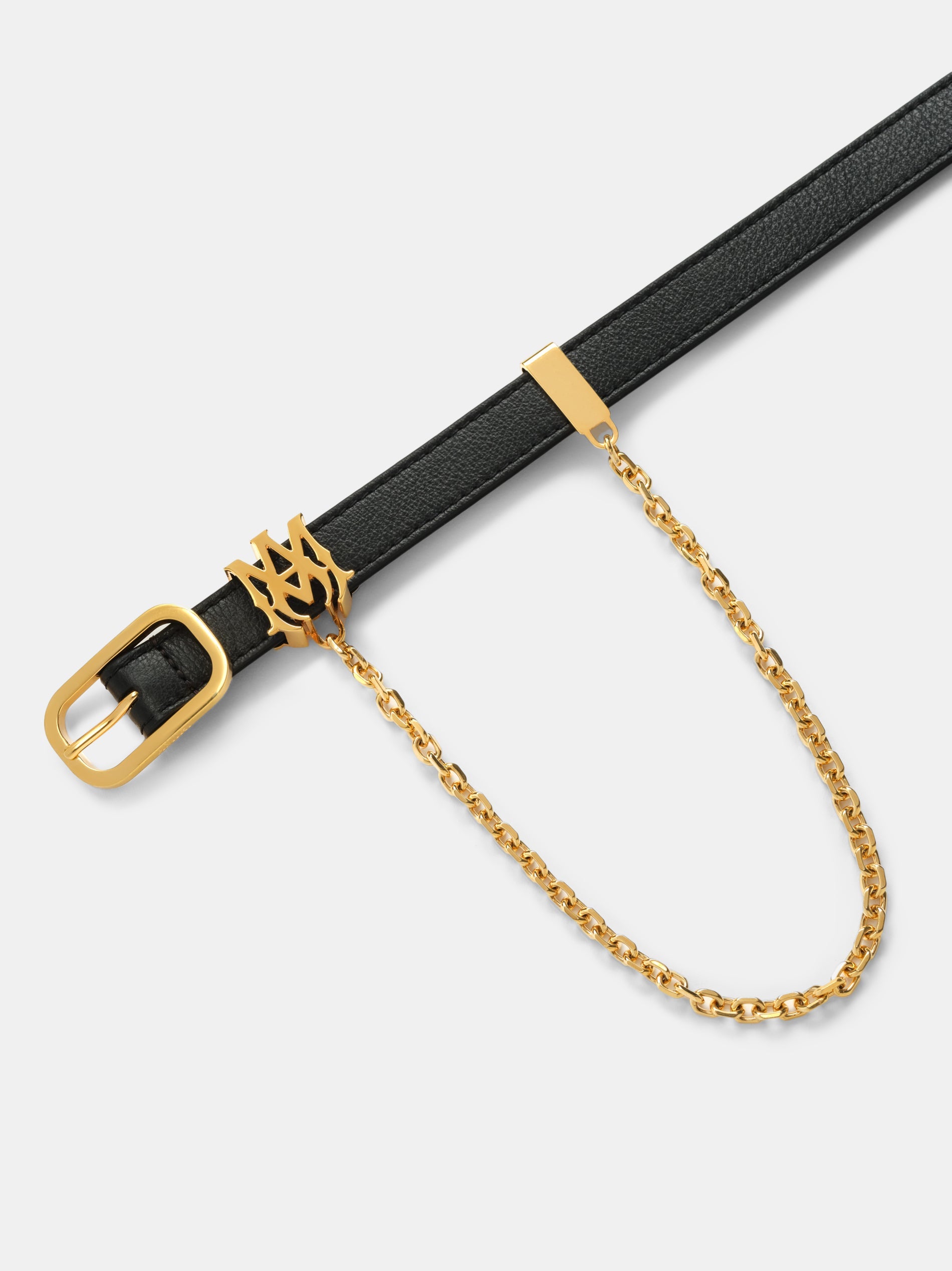 Ma 2cm Chain Belt - Black Gold | Amiri Great Deal