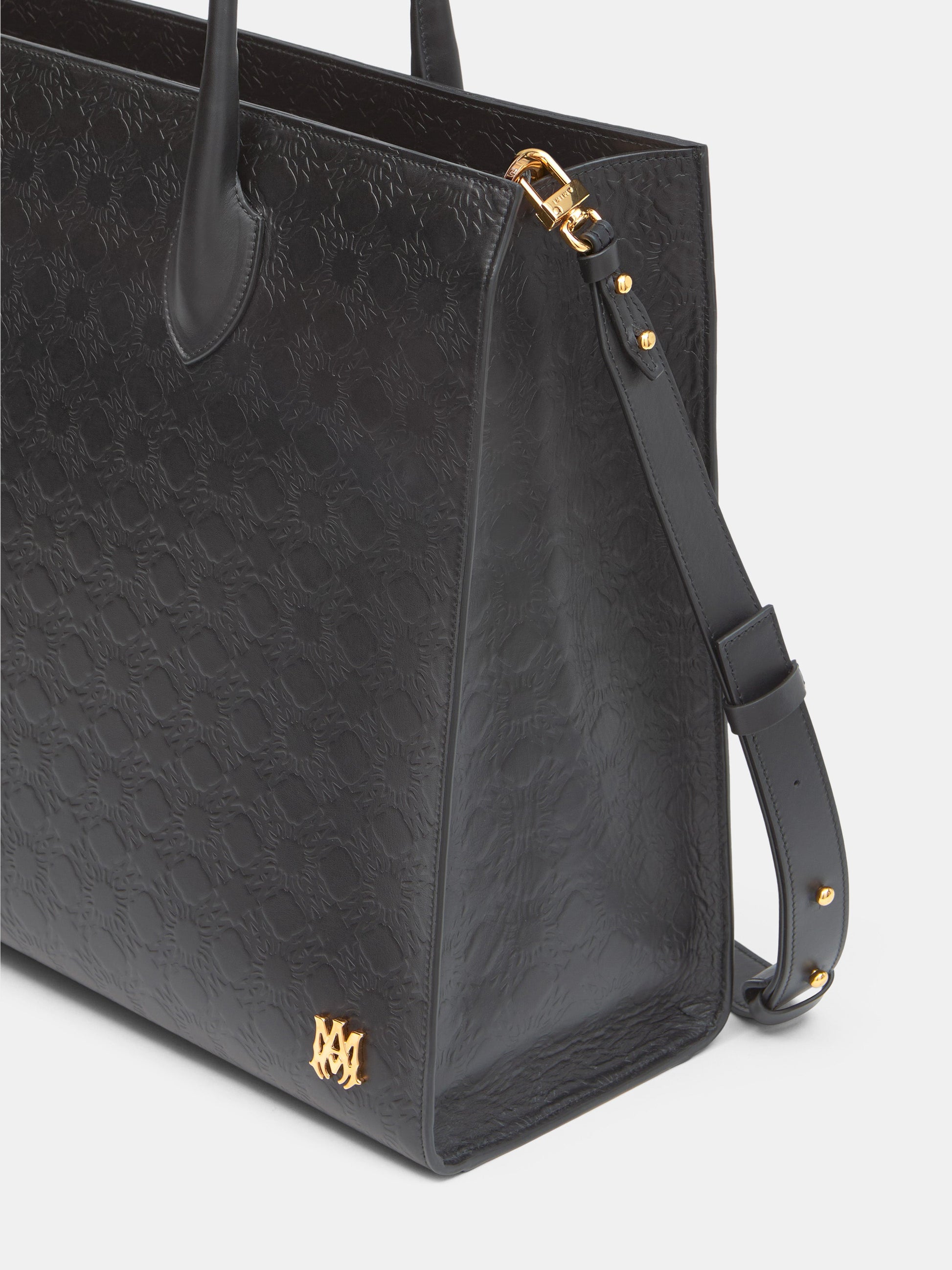 Ma Quad Leather Small Tote - Black | Amiri Popular Choice