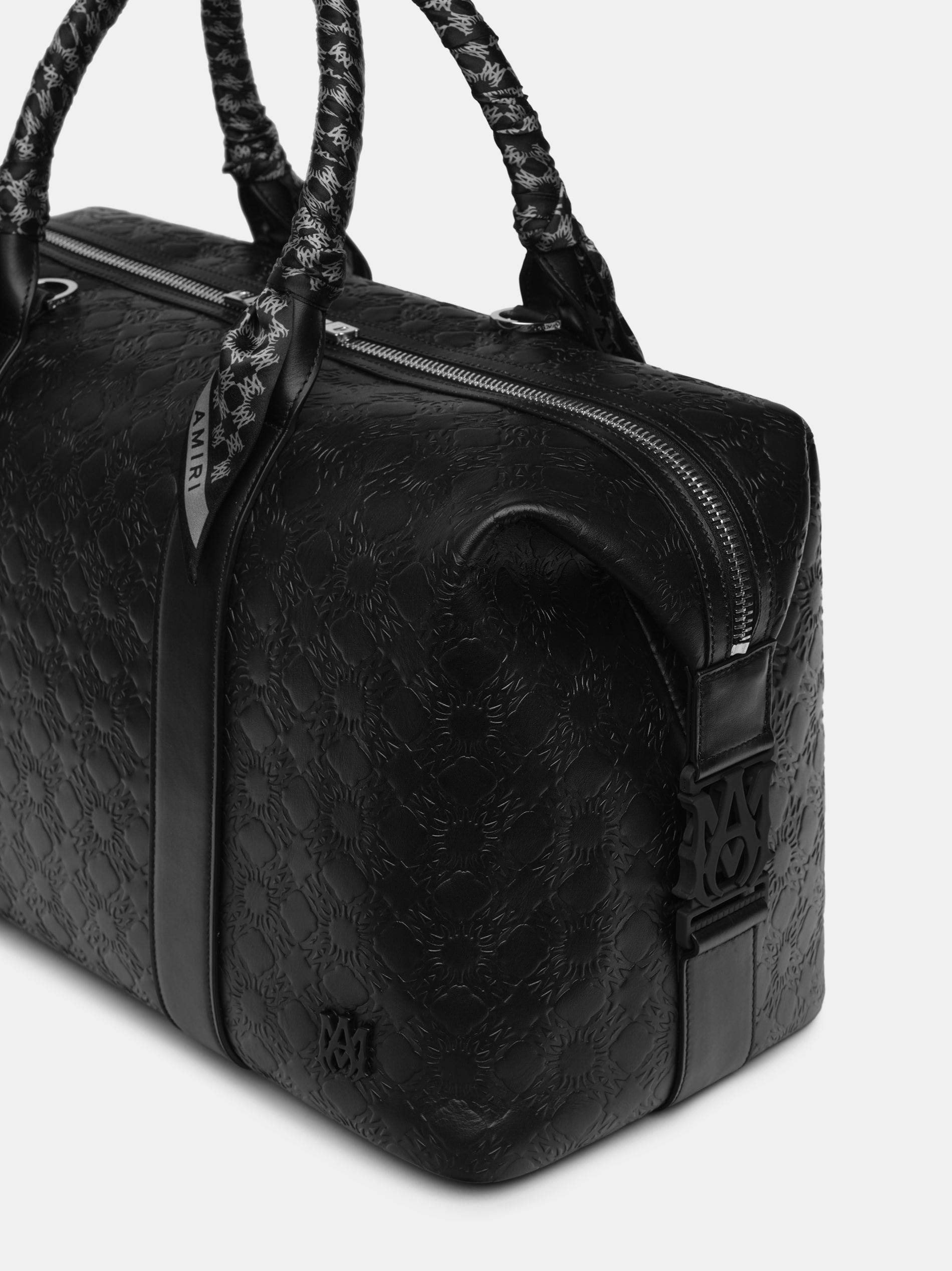 Ma Quad Leather Duffle Bag - Black | Amiri Best Seller