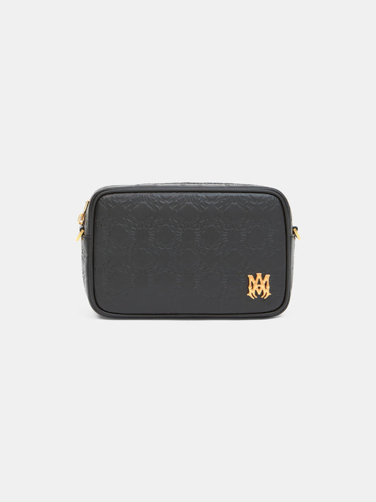 Ma Quad Leather Camera Case - Black | Amiri Sale