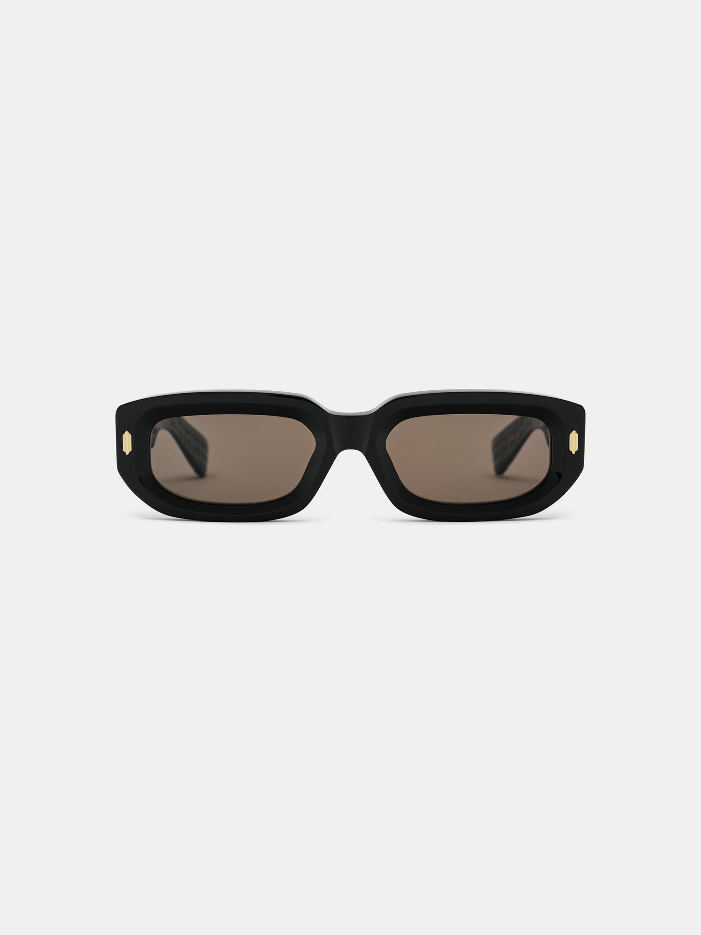 Fairfax Exposed External Sunglasses - Black Gold | Amiri Featured