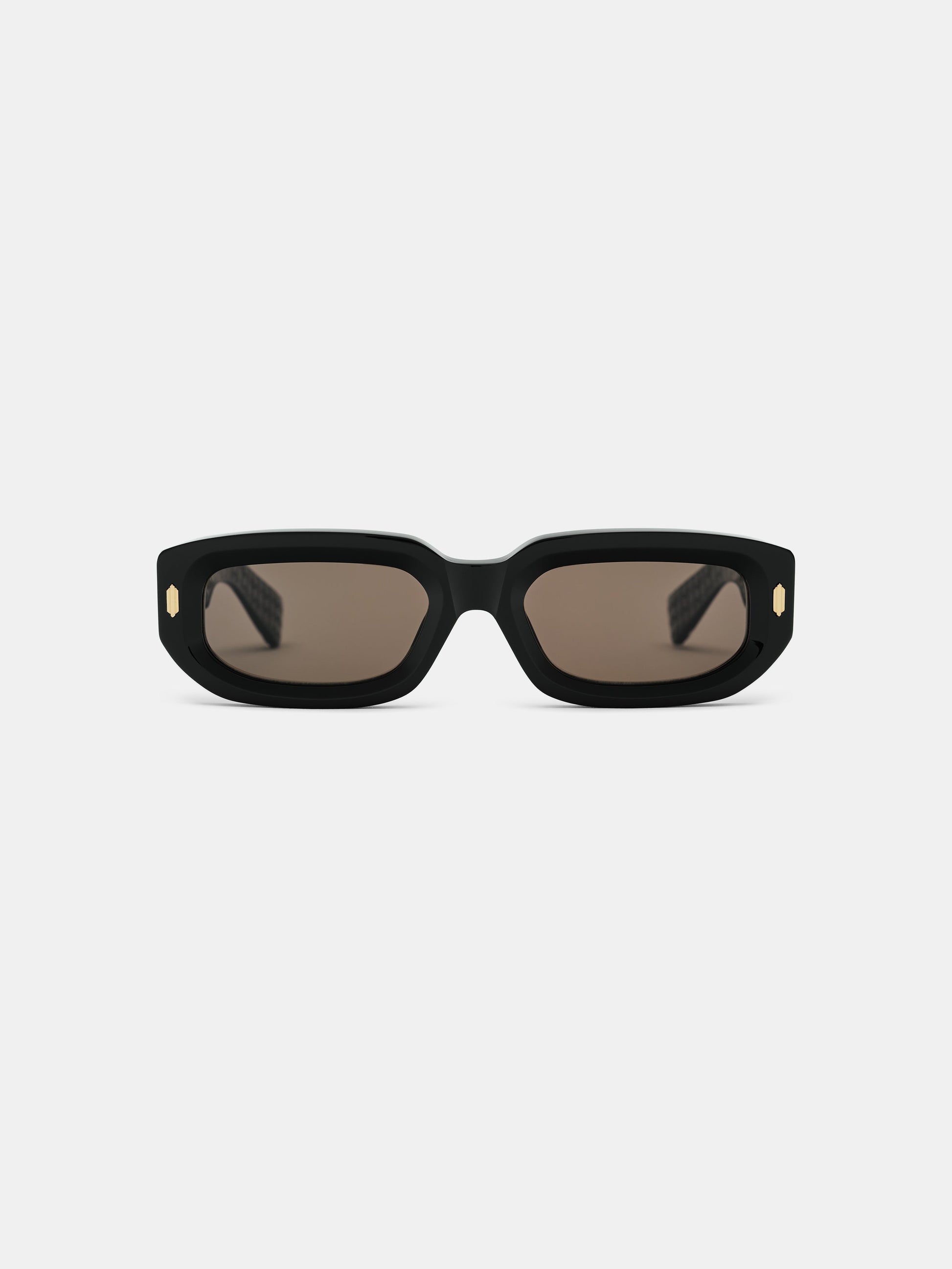 Fairfax Exposed External Sunglasses - Black Gold | Amiri Featured