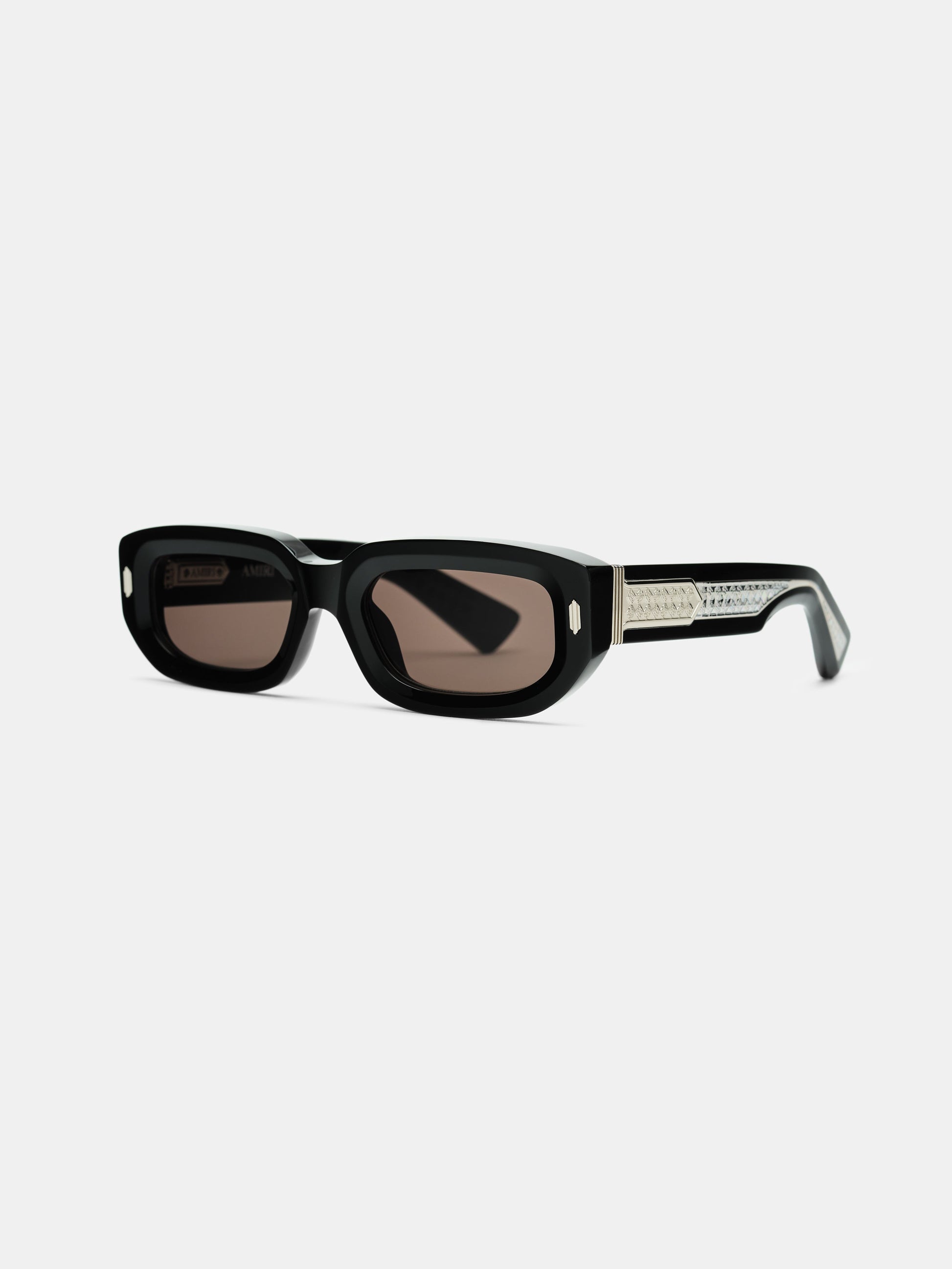Fairfax Exposed External Sunglasses - Black Silver | Amiri Popular Choice