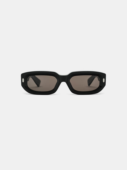 Fairfax Exposed External Sunglasses - Black Silver | Amiri Popular Choice