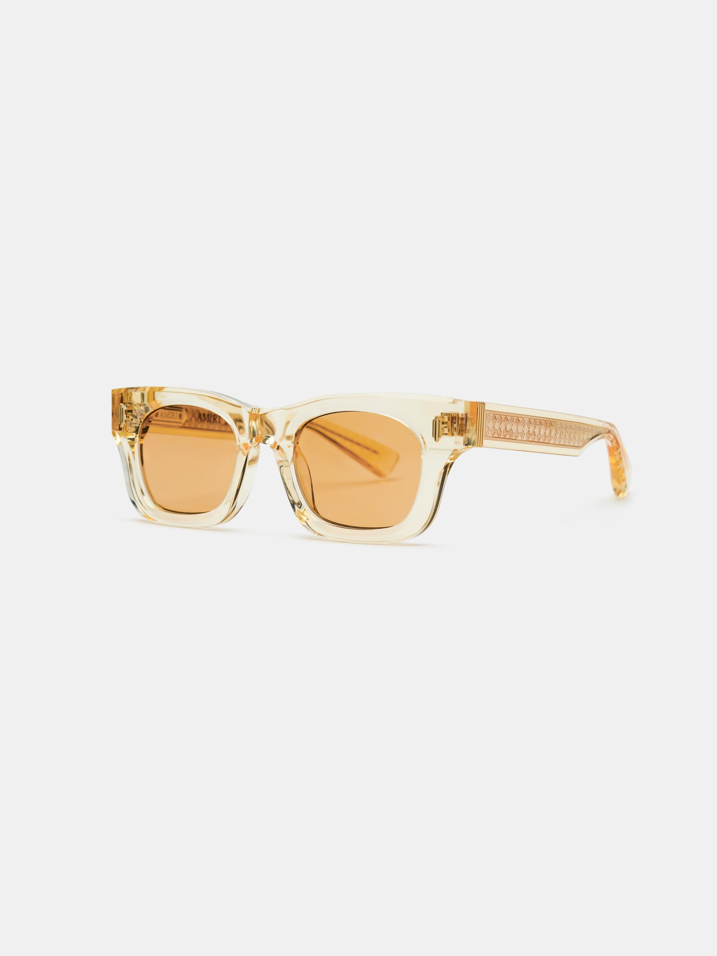 Laurel Sunglasses - Transparent Yellow | Amiri Best Seller