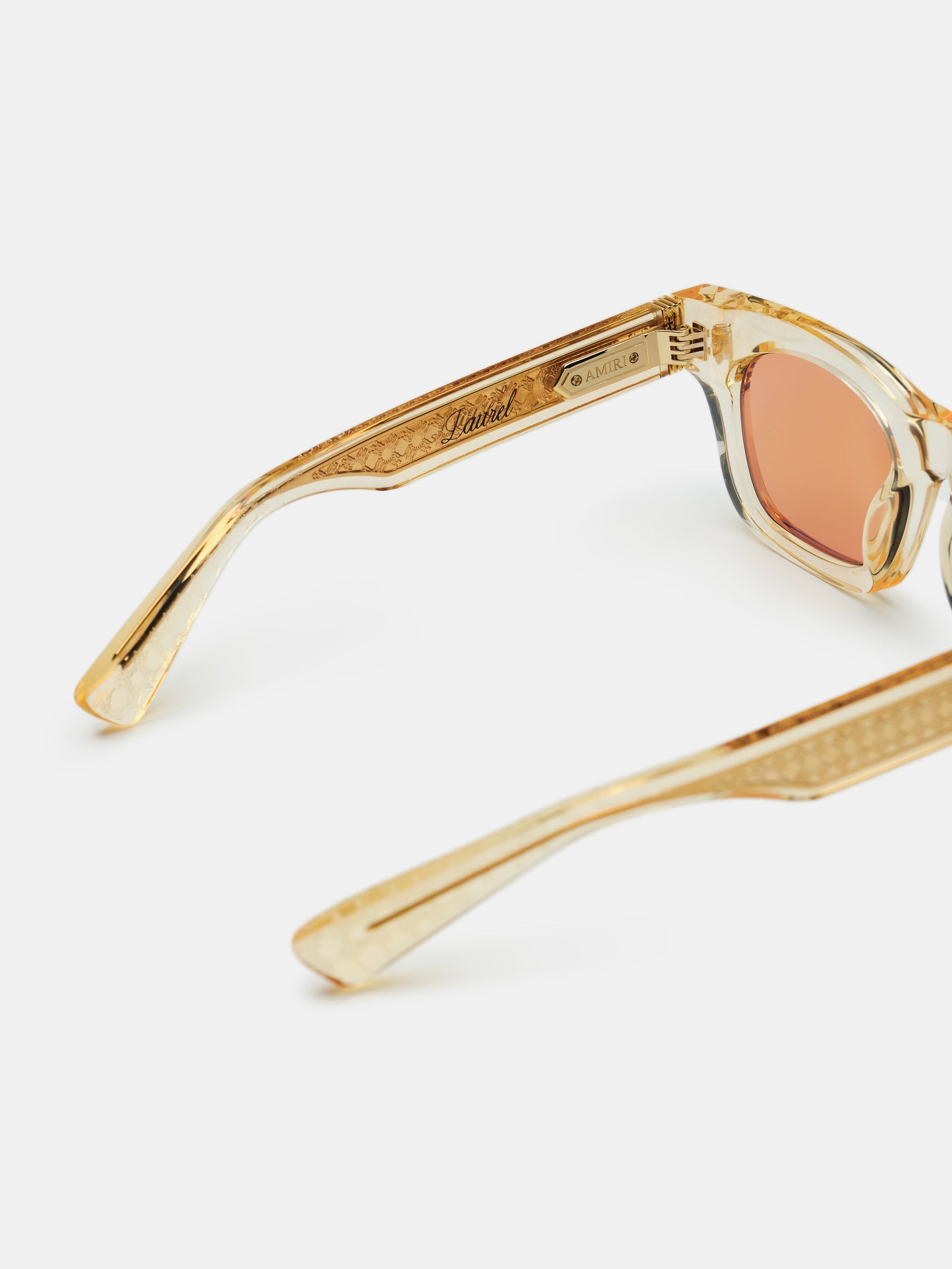 Laurel Sunglasses - Transparent Yellow | Amiri Best Seller