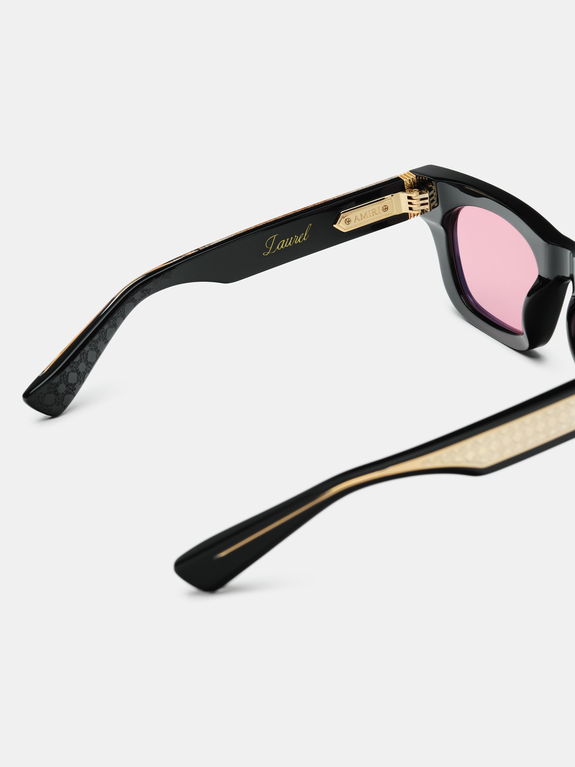 Laurel Sunglasses - Black | Amiri Online