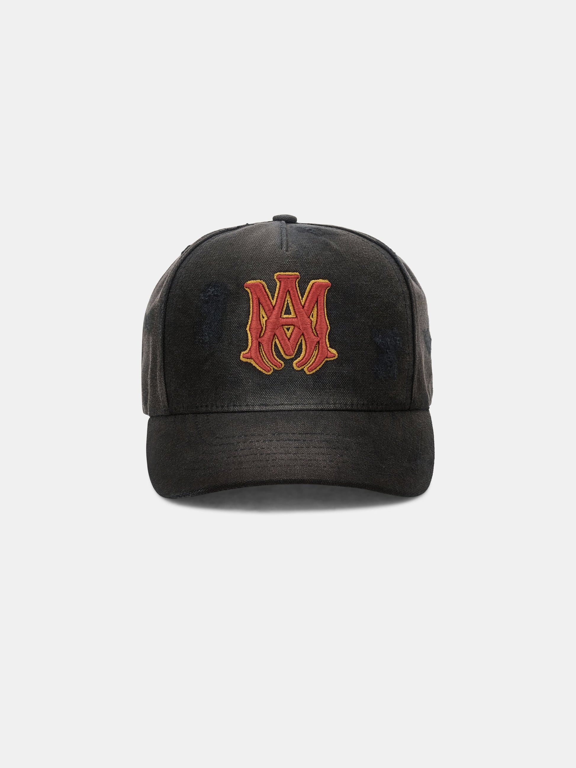 Ma Outline Canvas Hat - Black | Amiri Affordable