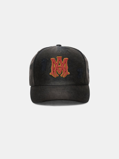 Ma Outline Canvas Hat - Black | Amiri Affordable