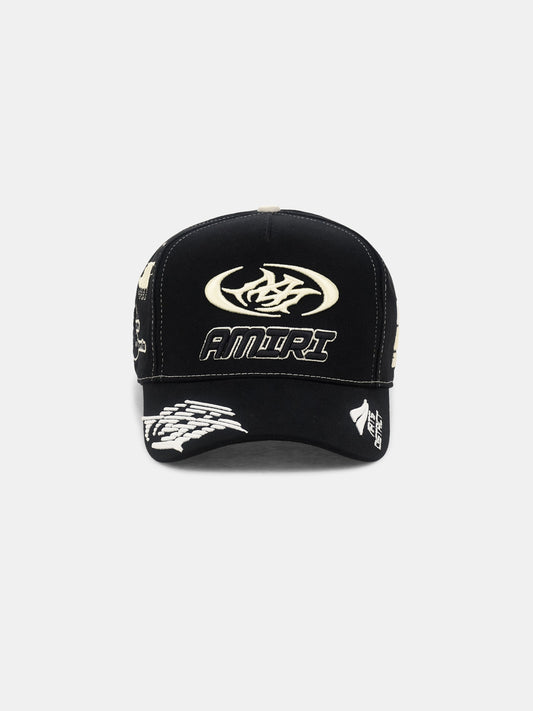 Amiri Sport Cotton Hat - Black | Amiri Budget Friendly