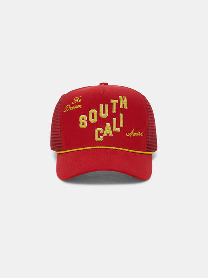 South Cali Trucker Hat - Ruby | Amiri Great Deal