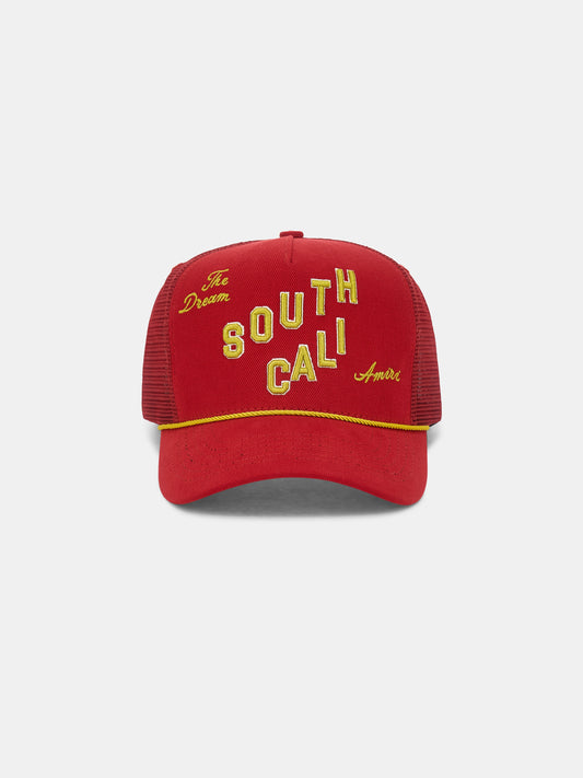 South Cali Trucker Hat - Ruby | Amiri Great Deal