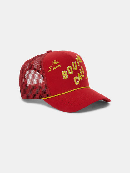 South Cali Trucker Hat - Ruby | Amiri Great Deal