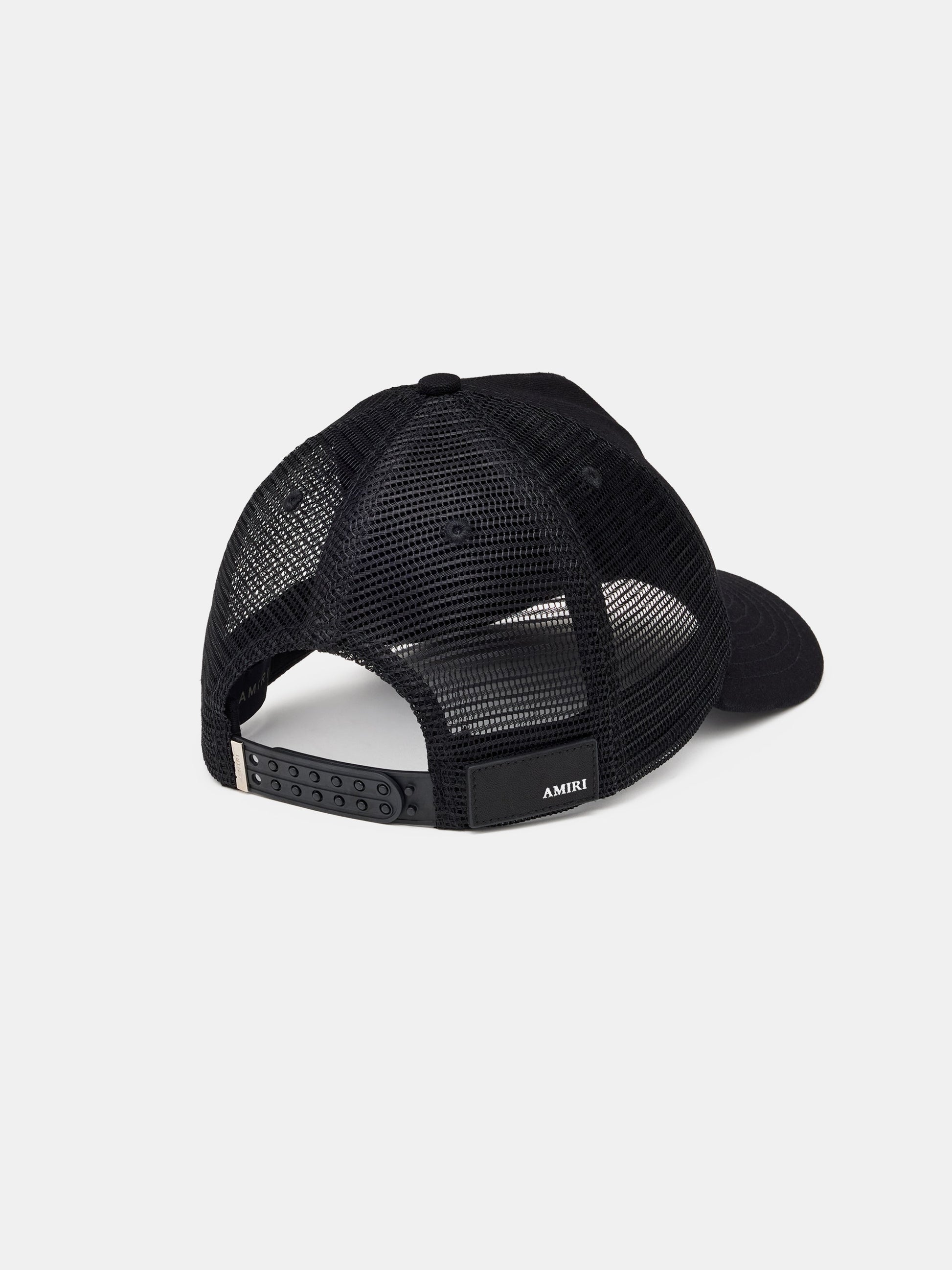 Crystal 3 Star Trucker Hat - Black Black | Amiri Special Offer
