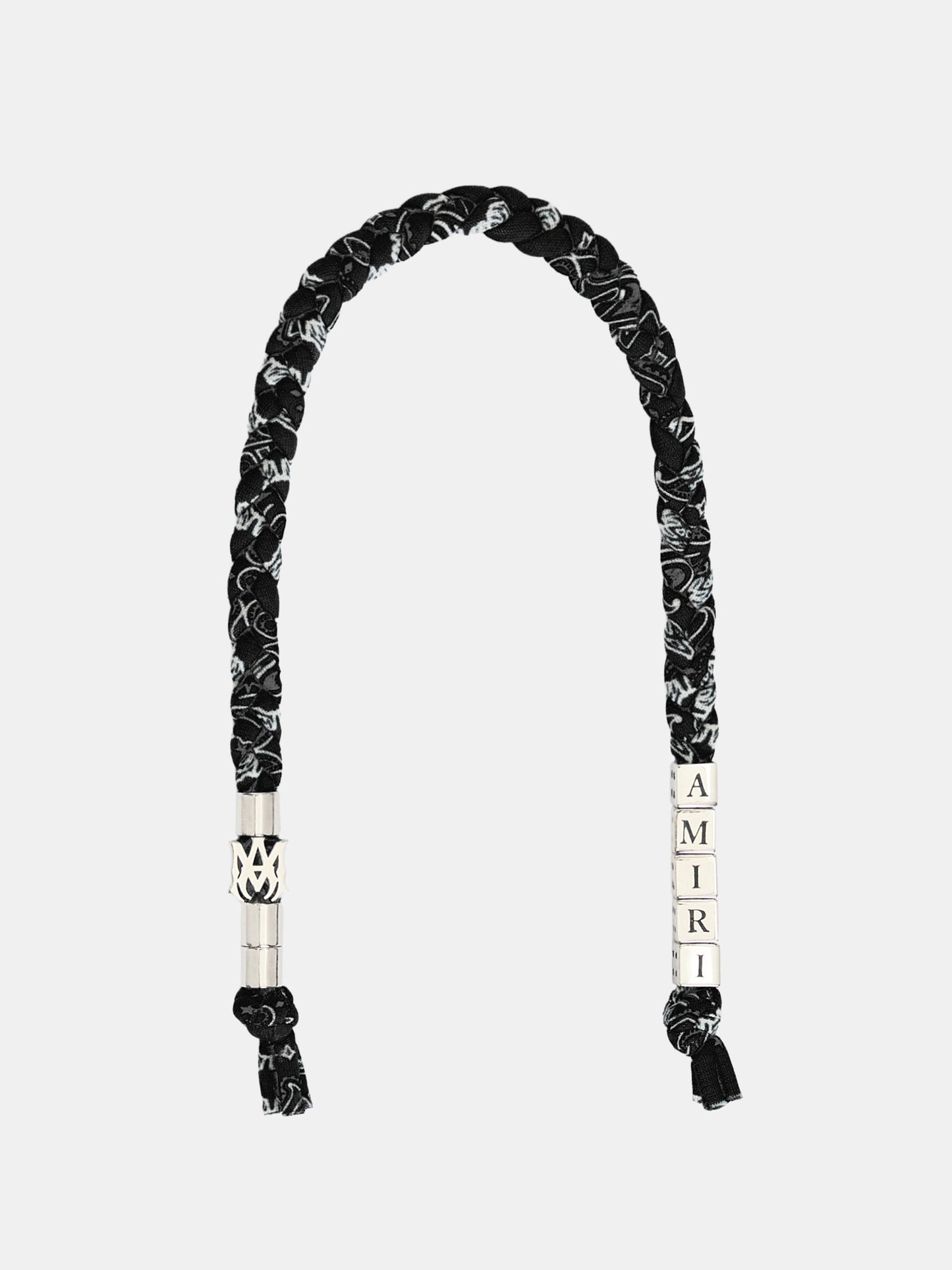 Amiri Braided Keychain - Black | Amiri Value