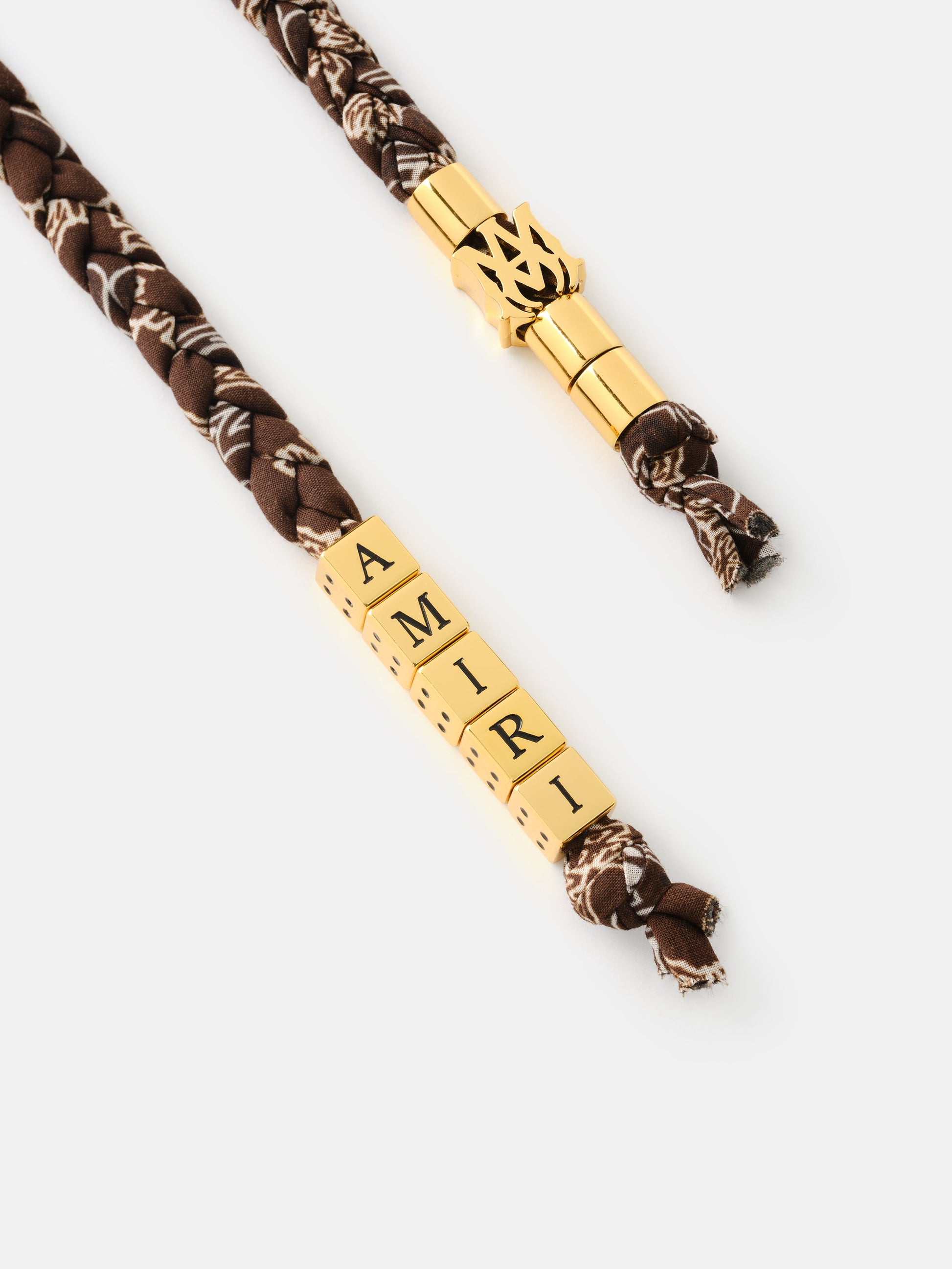 Amiri Braided Keychain - Tobacco | Amiri Affordable