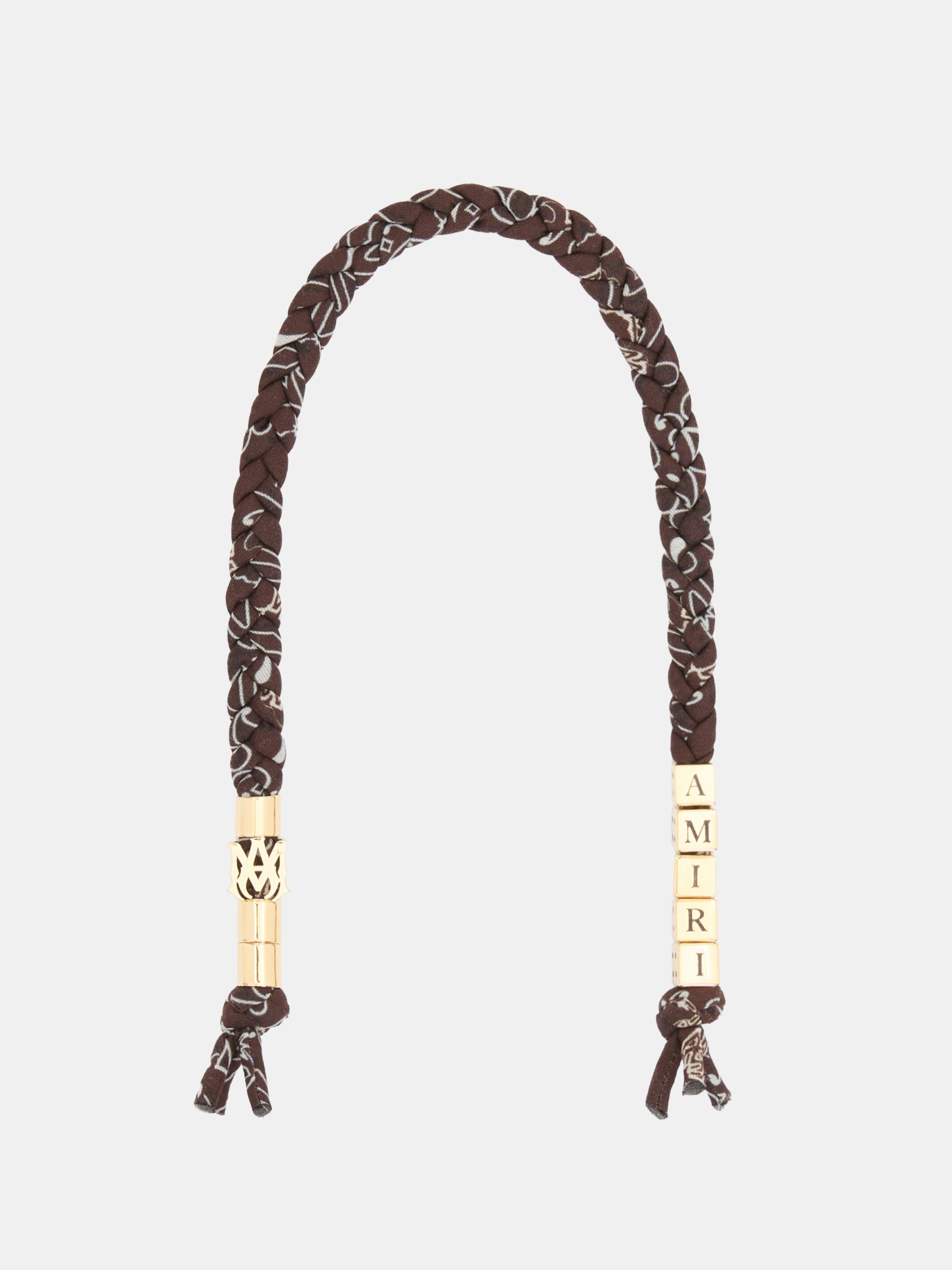 Amiri Braided Keychain - Tobacco | Amiri Affordable