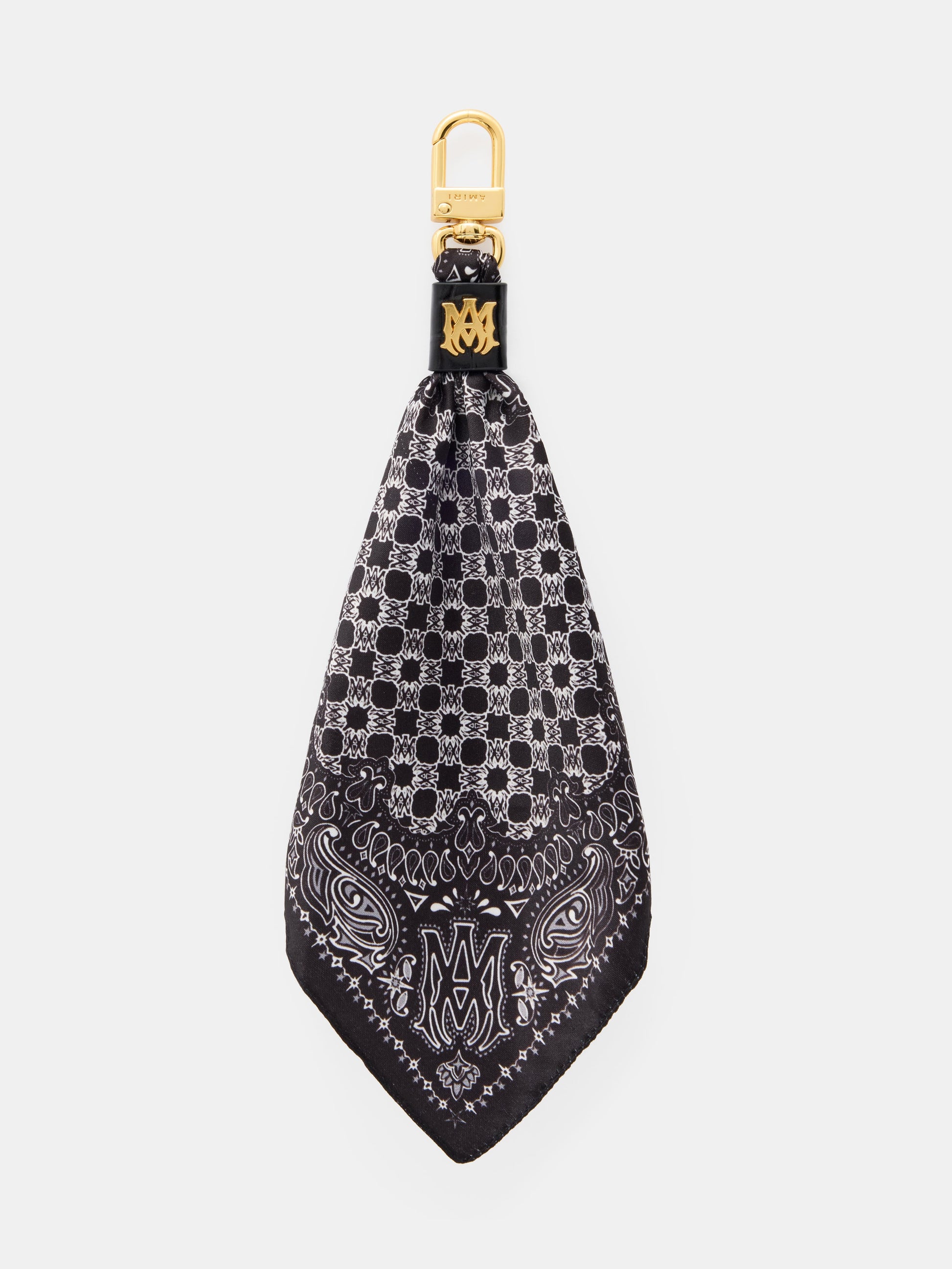 Ma Bandana Keychain - Black | Amiri Best Seller