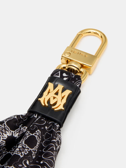 Ma Bandana Keychain - Black | Amiri Best Seller